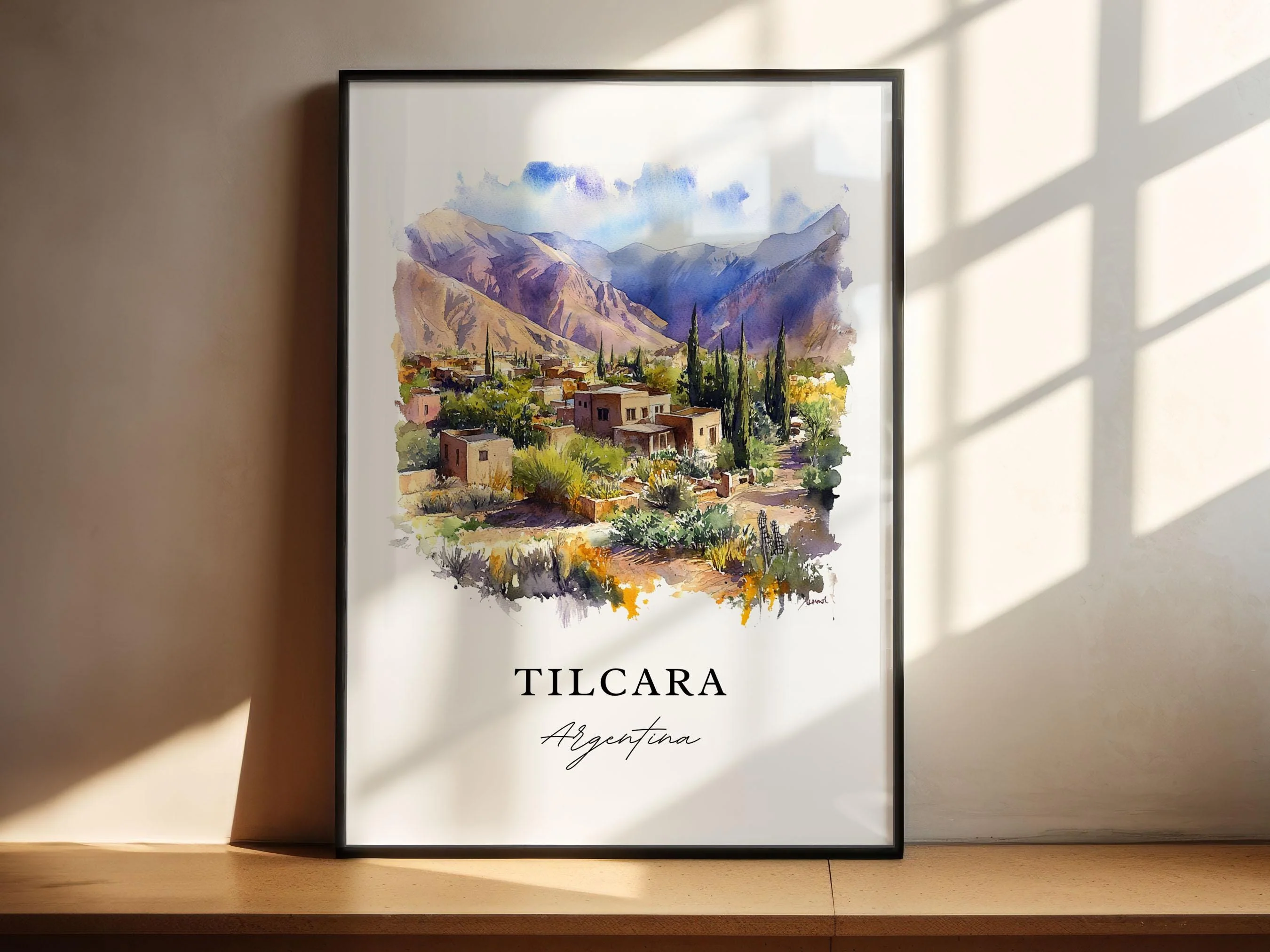 Tilcara, Argentina – Watercolor Art Print - Image 4