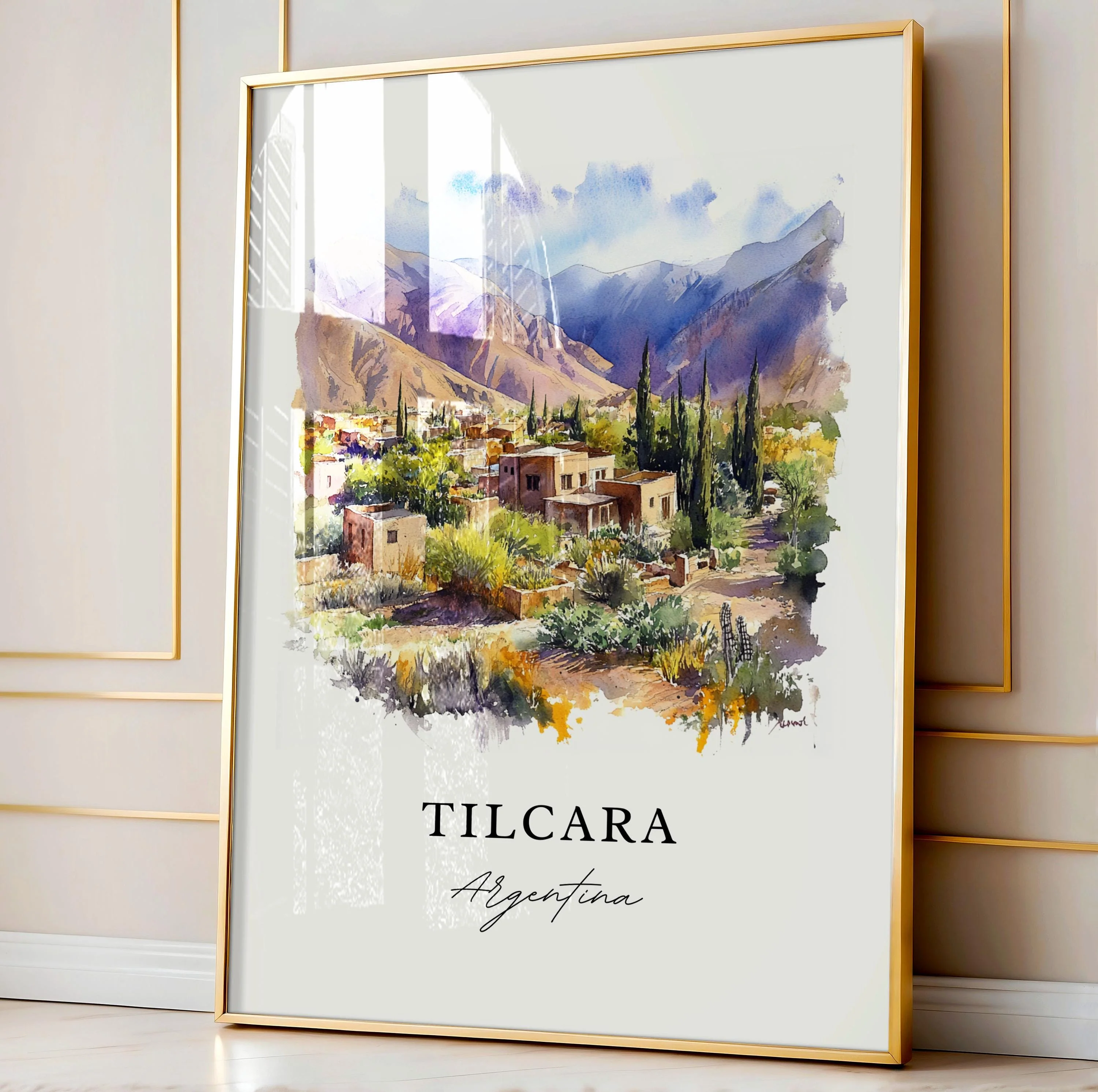 Tilcara, Argentina – Watercolor Art Print - Image 5