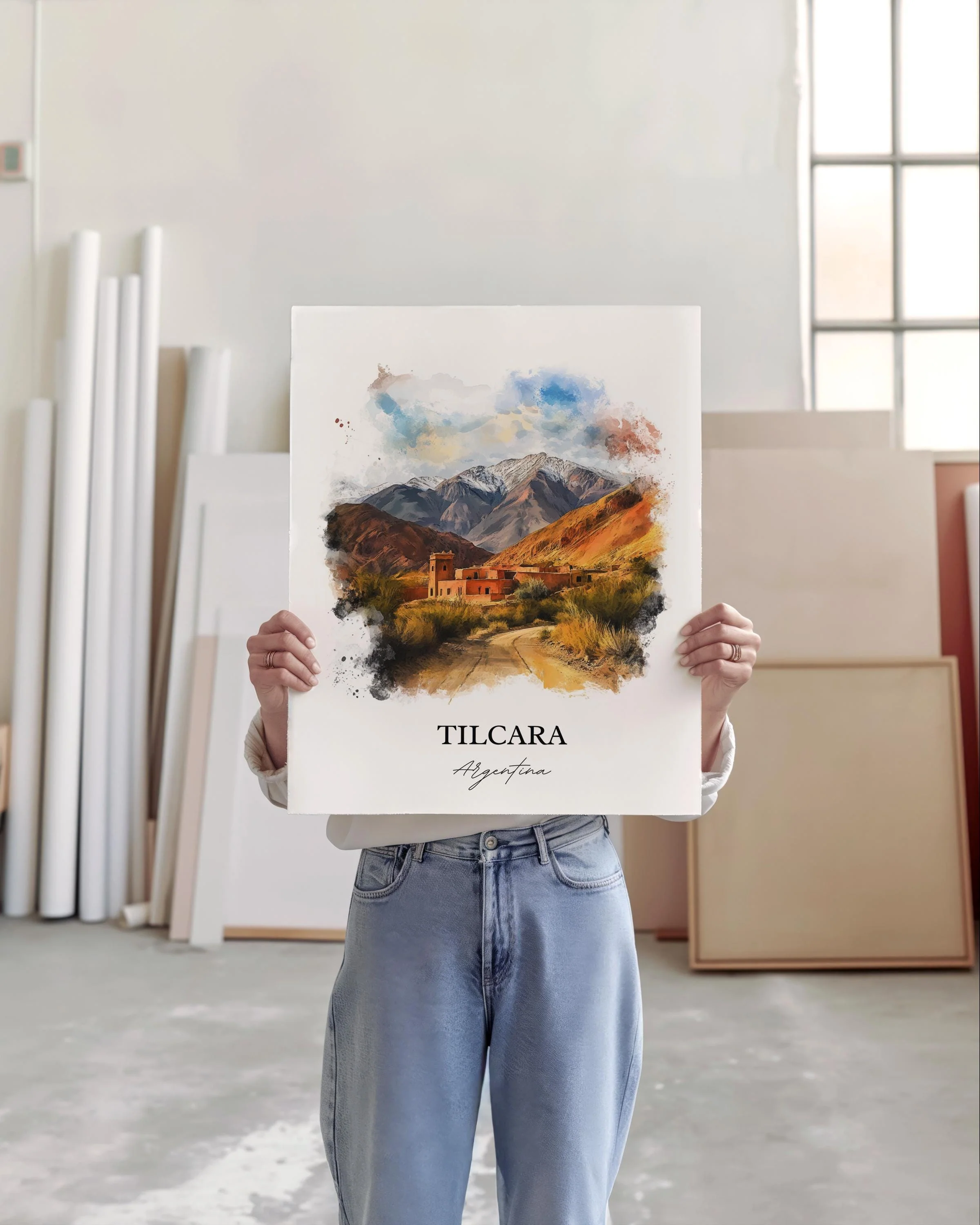 Tilcara, Argentina – Watercolor Art Print - Image 5