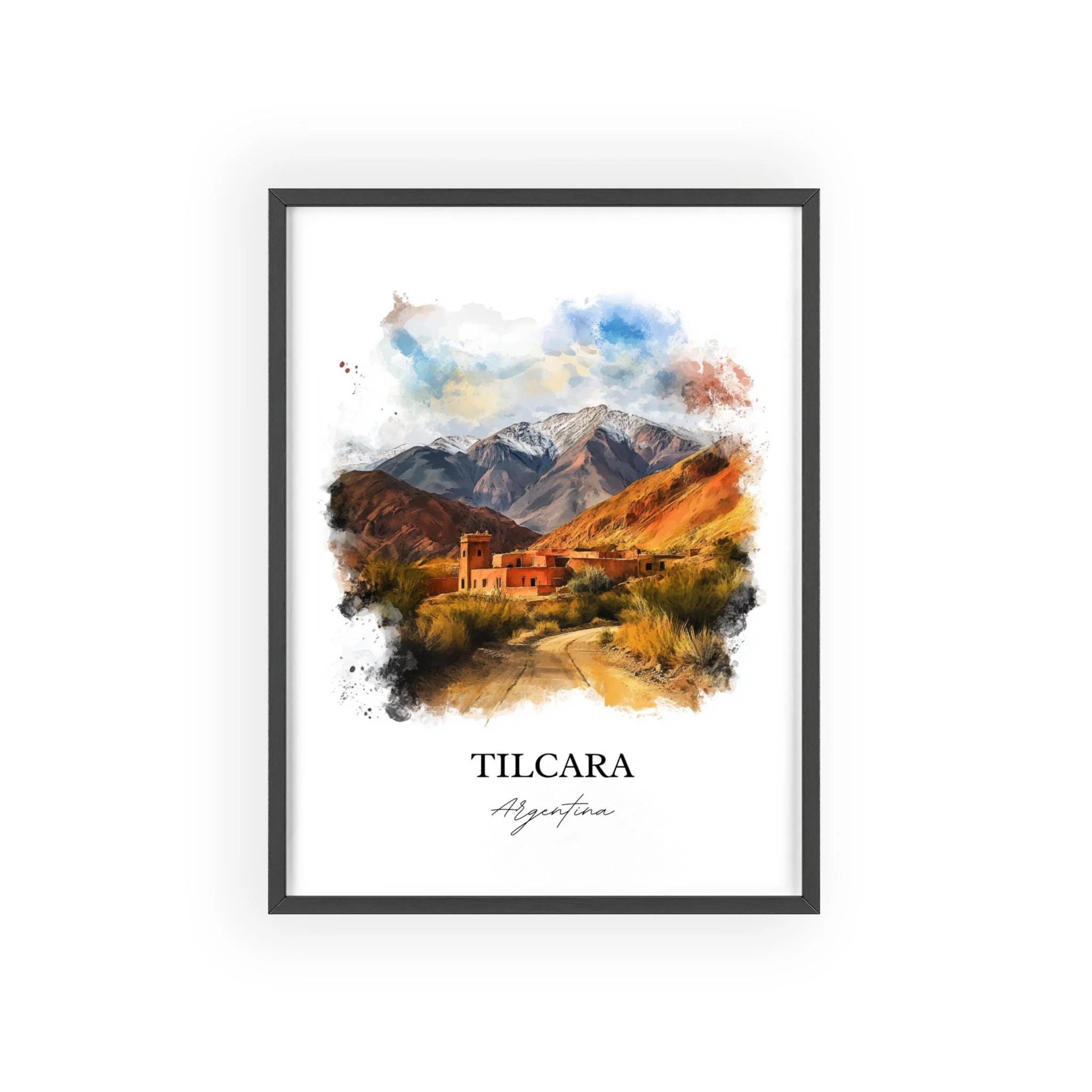 Tilcara, Argentina – Watercolor Art Print - Image 7