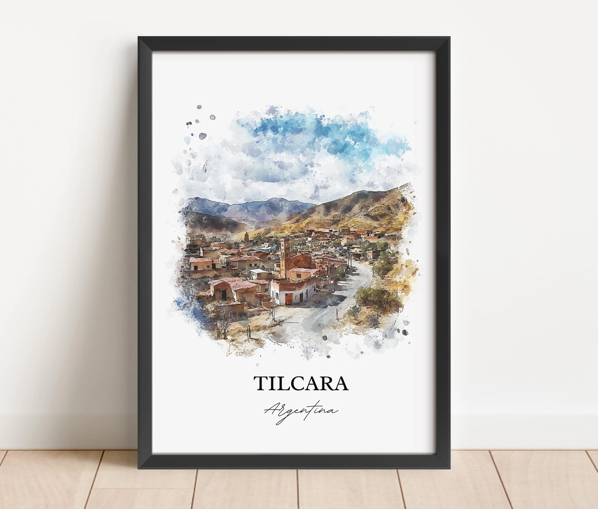 Tilcara, Argentina – Watercolor Art Print - Image 5