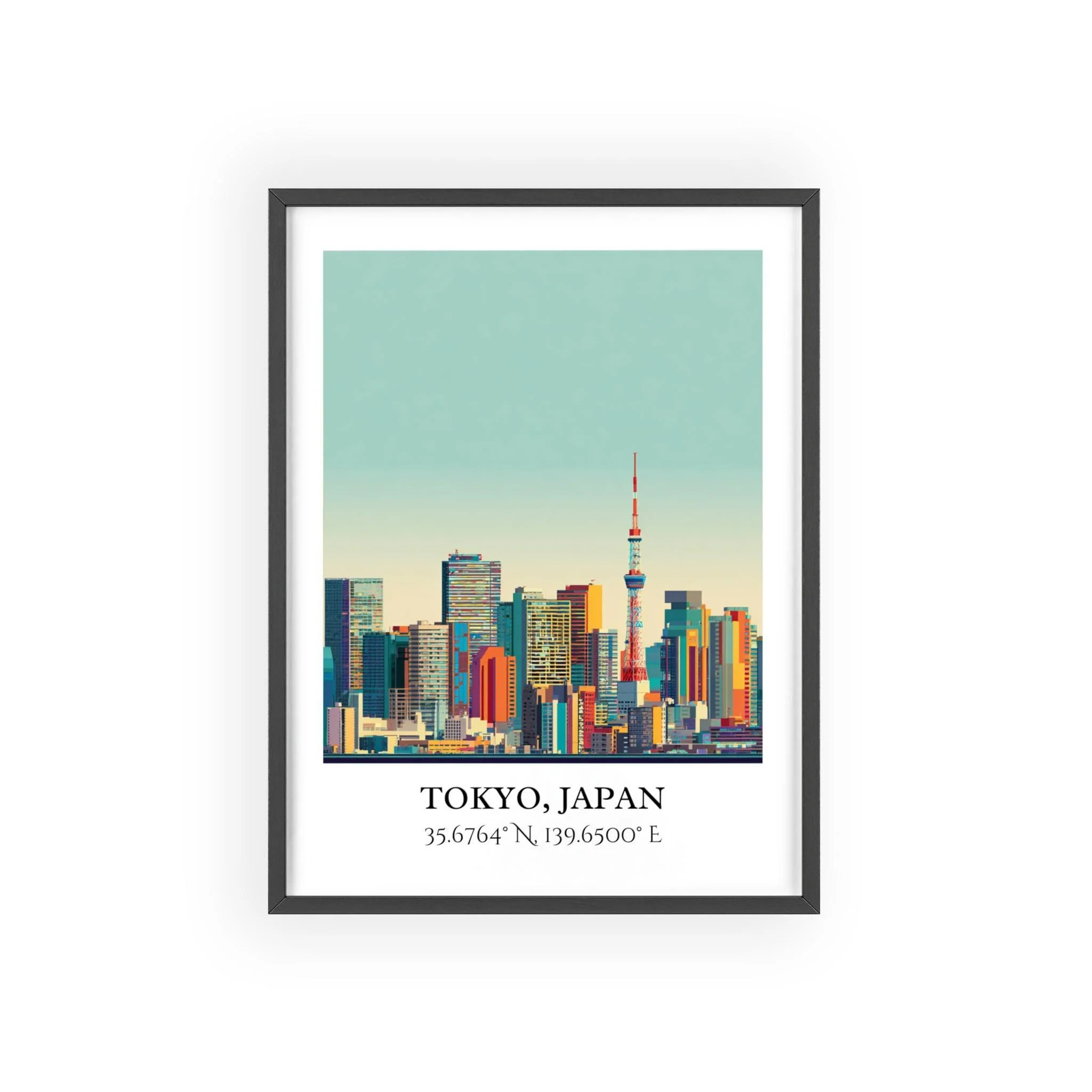 Tokyo, Japan – Watercolor Art Print - Image 7