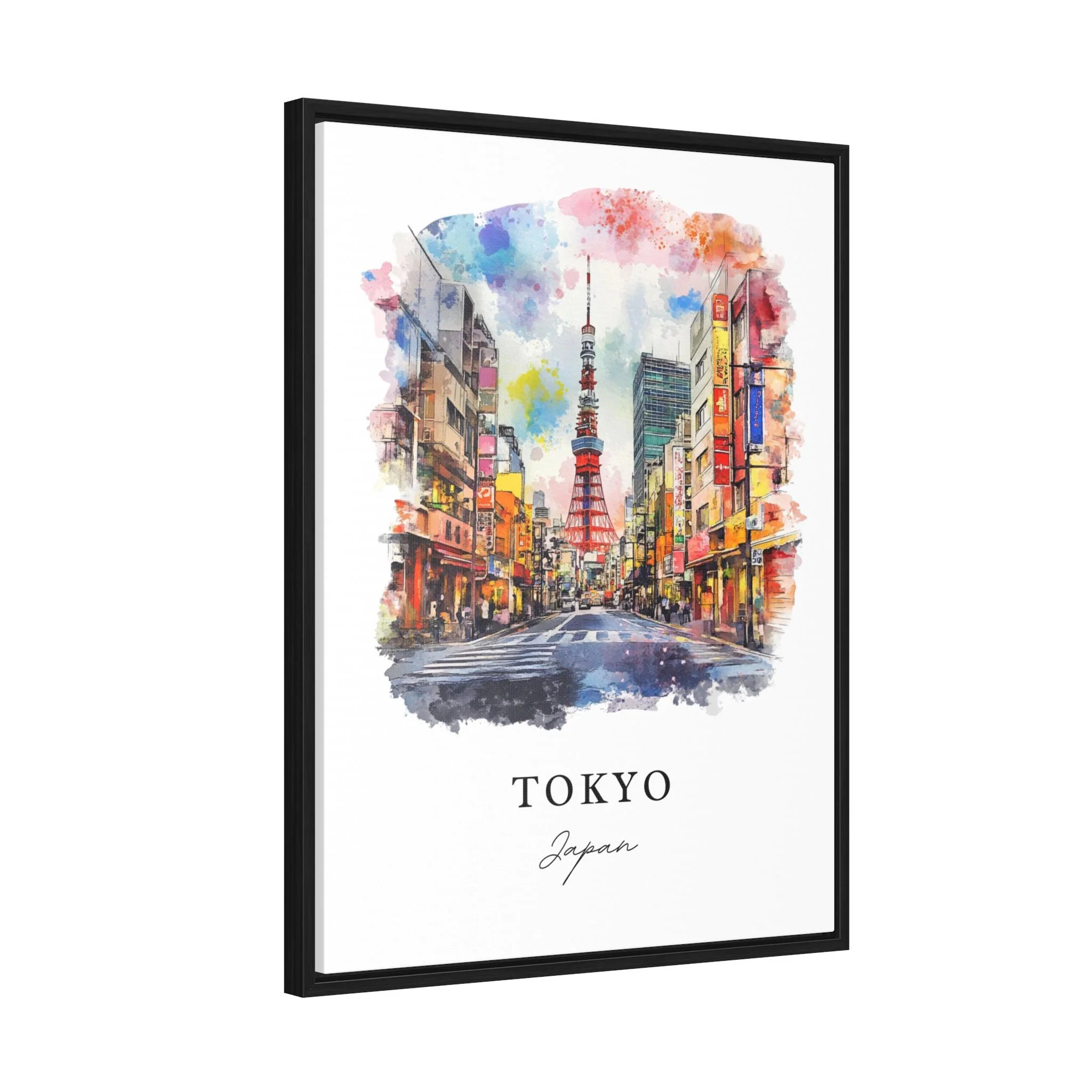 Tokyo, Japan – Watercolor Art Print - Image 6