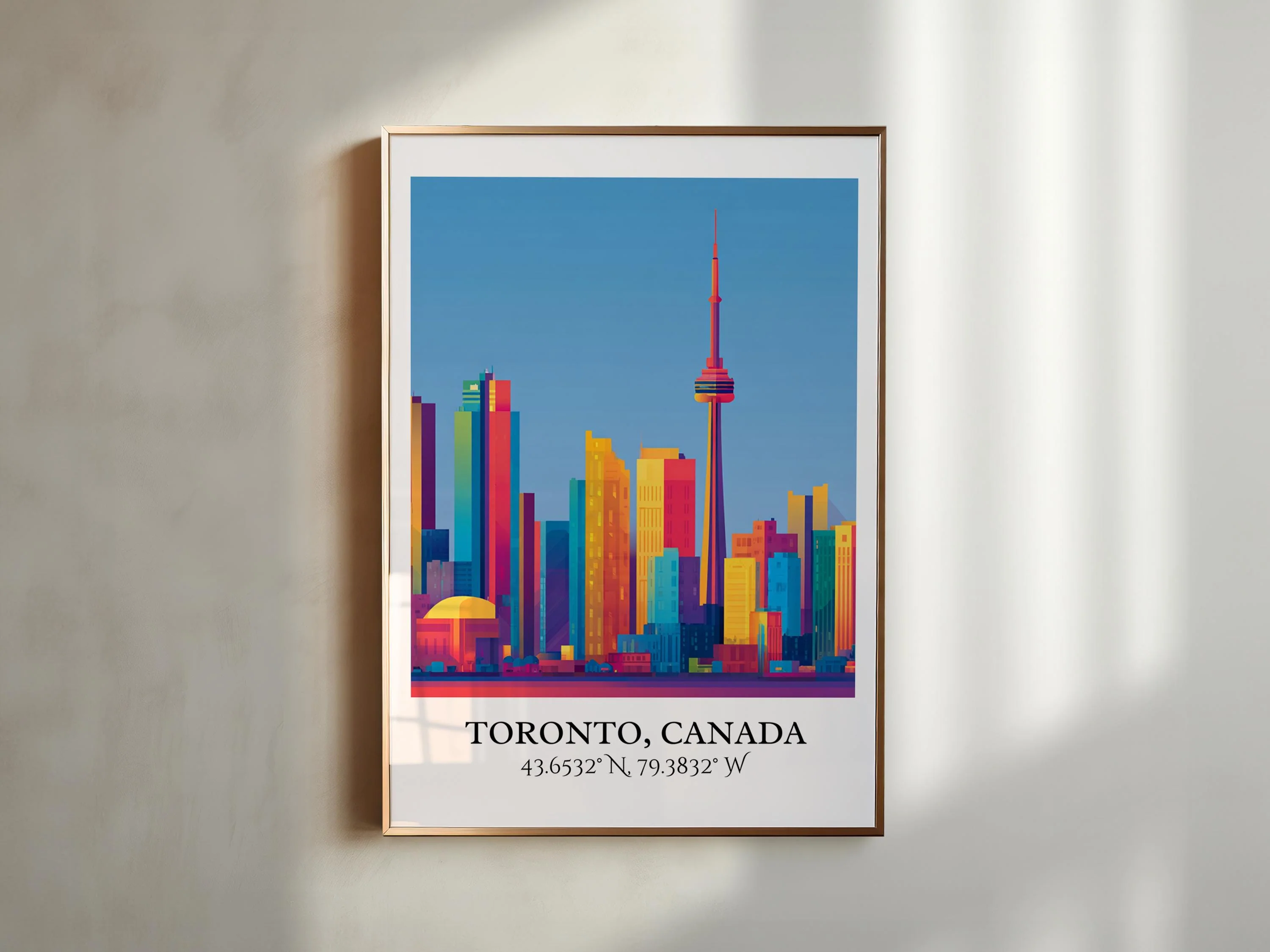 Toronto, Canada – Watercolor Art Print - Image 5