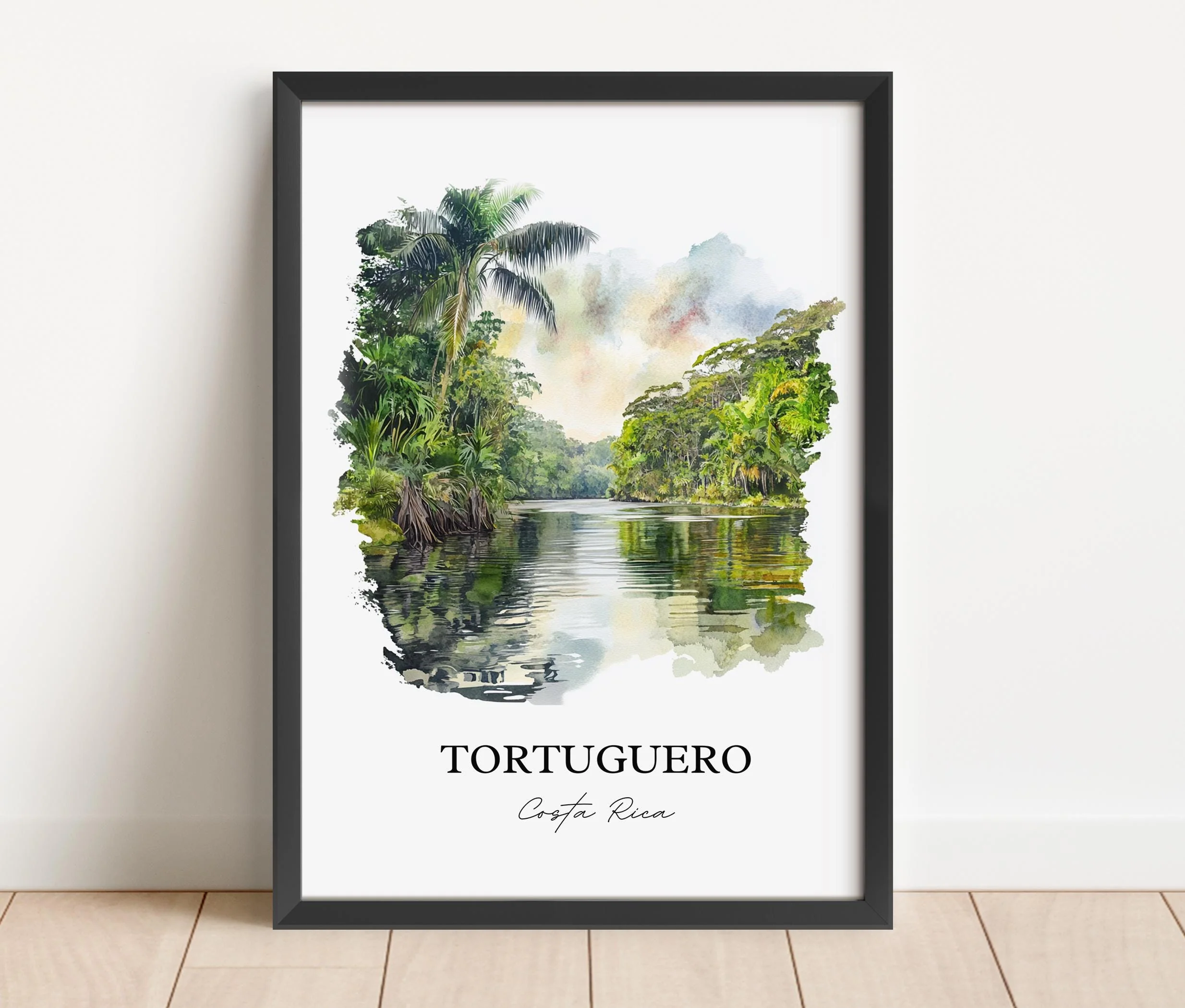 Tortuguero, Costa Rica – Watercolor Art Print - Image 5