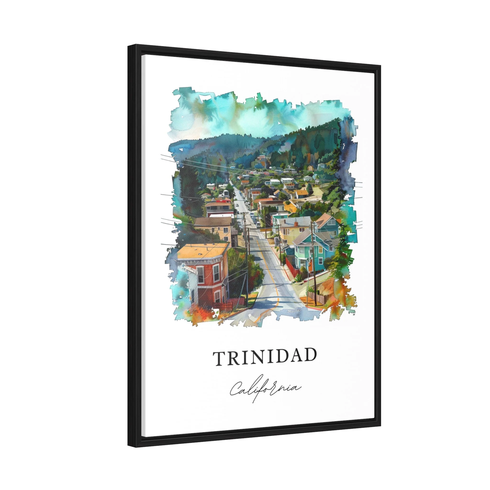 Trinidad, California, USA – Watercolor Art Print - Image 6