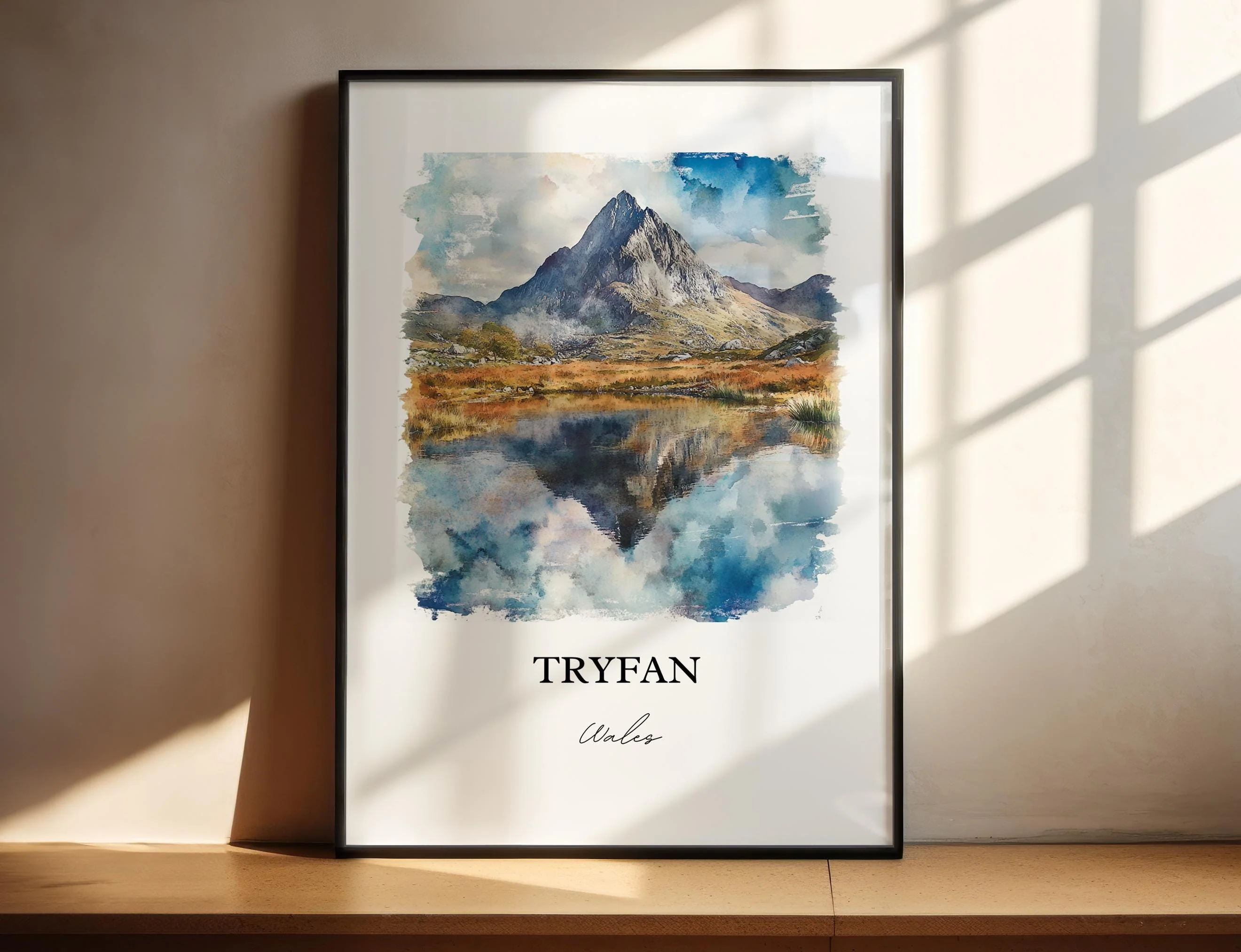 Tryfan, Wales – Watercolor Art Print - Image 3