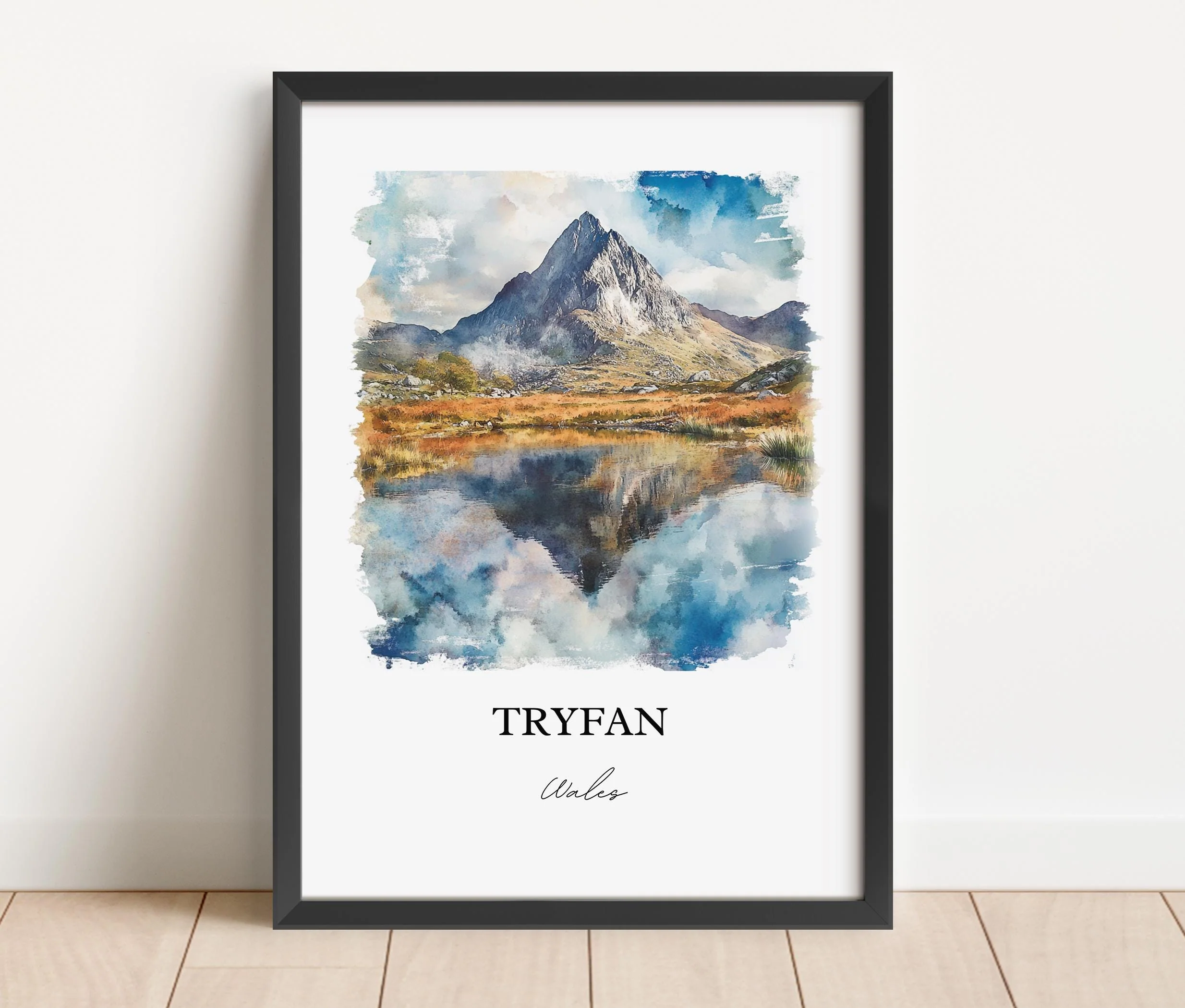 Tryfan, Wales – Watercolor Art Print - Image 4