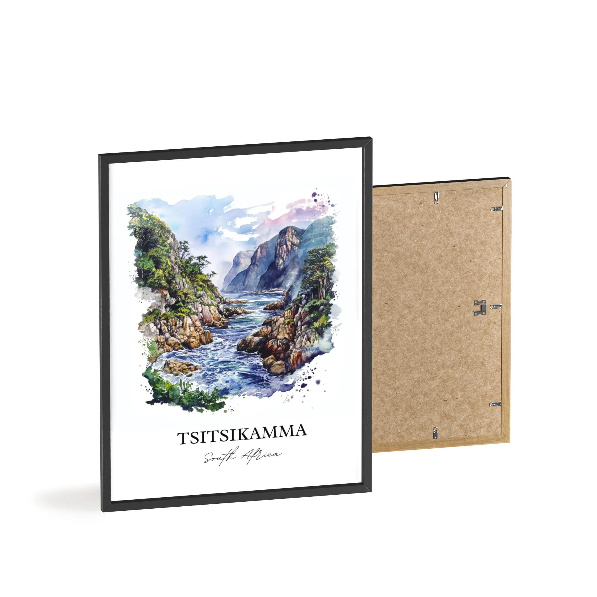 Tsitsikamma National Park, South Africa – Watercolor Art Print - Image 8