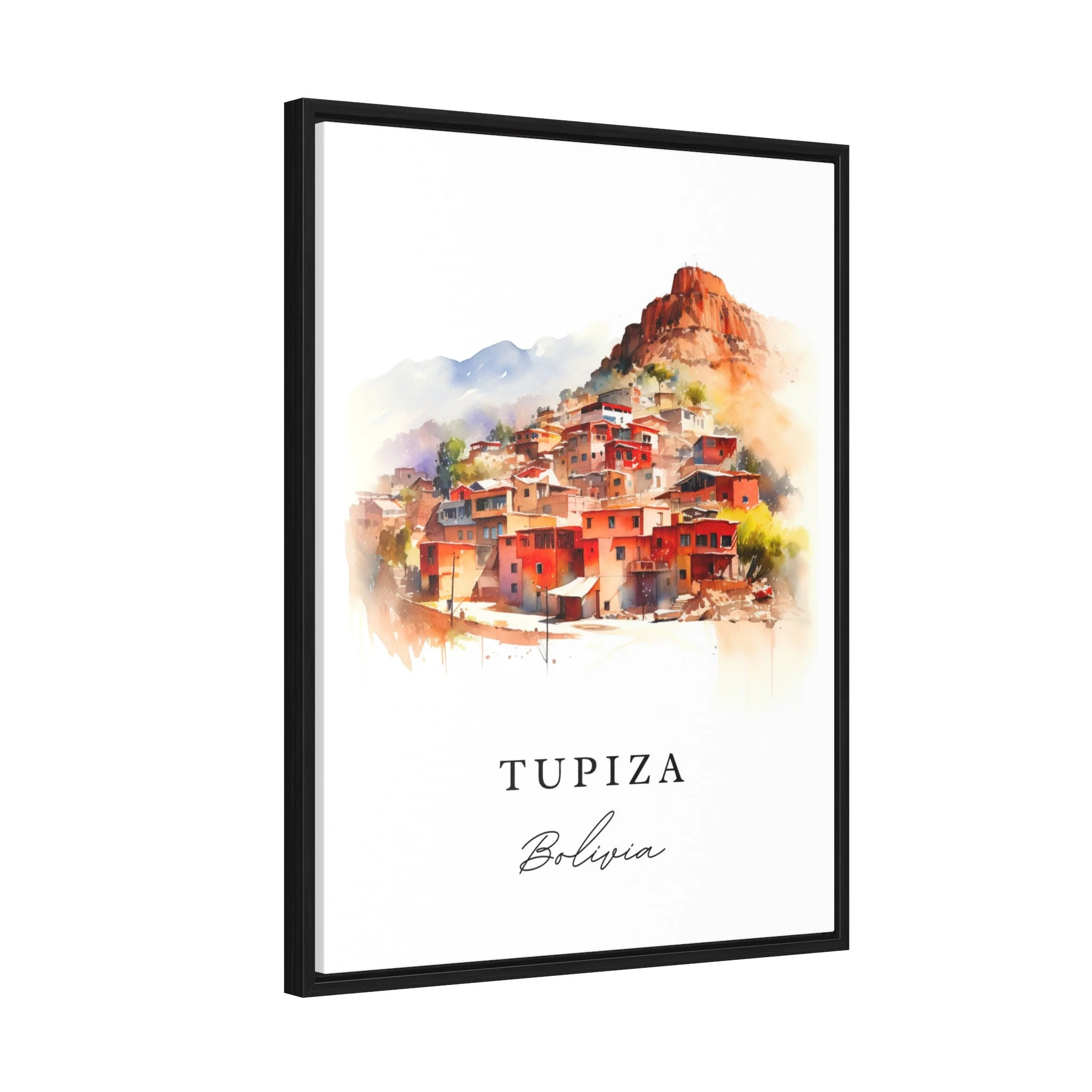 Tupiza, Bolivia – Watercolor Art Print - Image 7