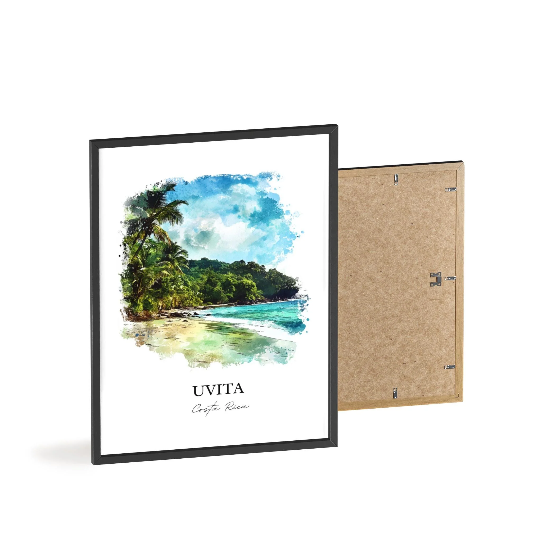 Uvita, Costa Rica – Watercolor Art Print - Image 8