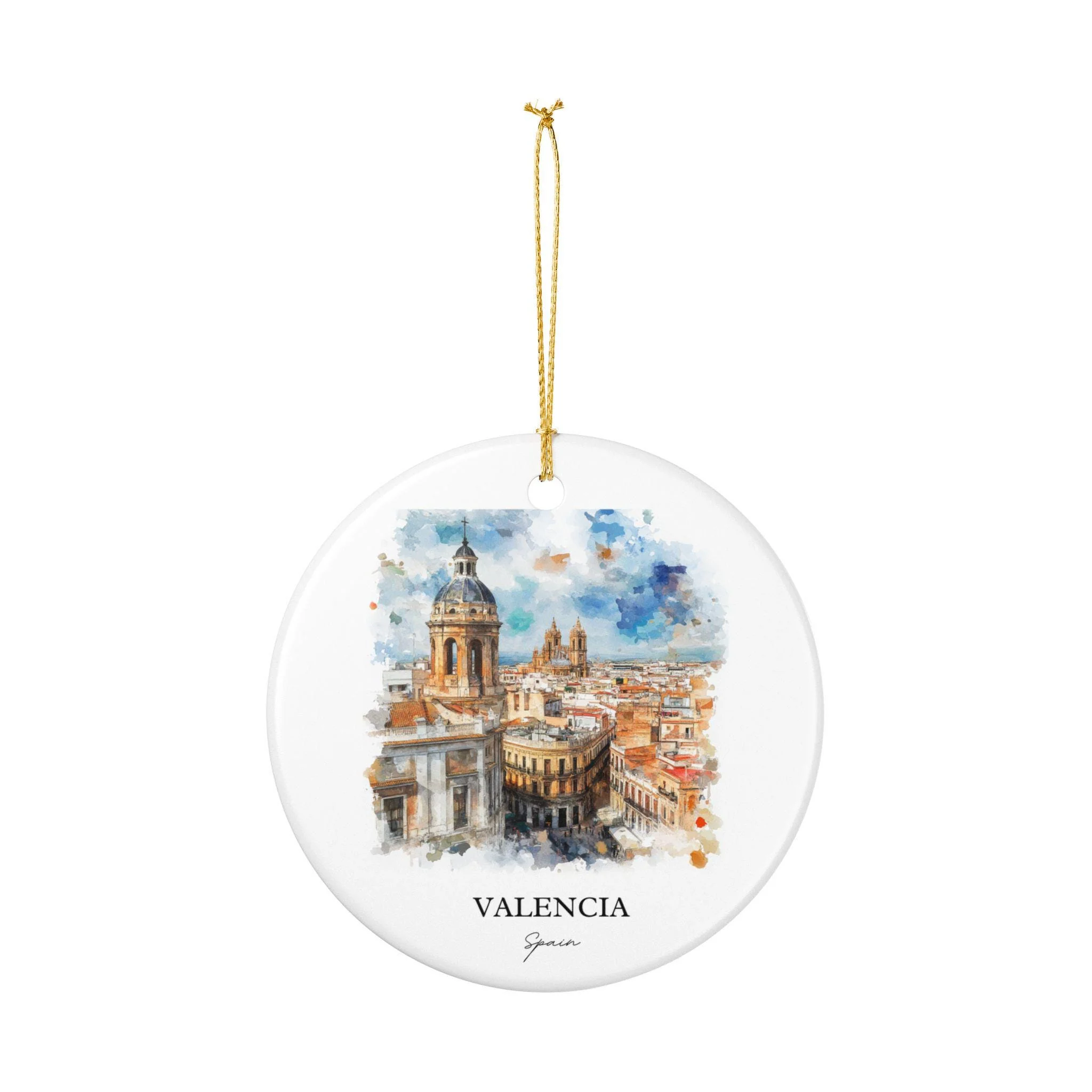 Valencia Spain Ornament: Unique Valencia Spain Souvenir, Valencia Spain Decor, and Authentic Spain Gift - Image 2