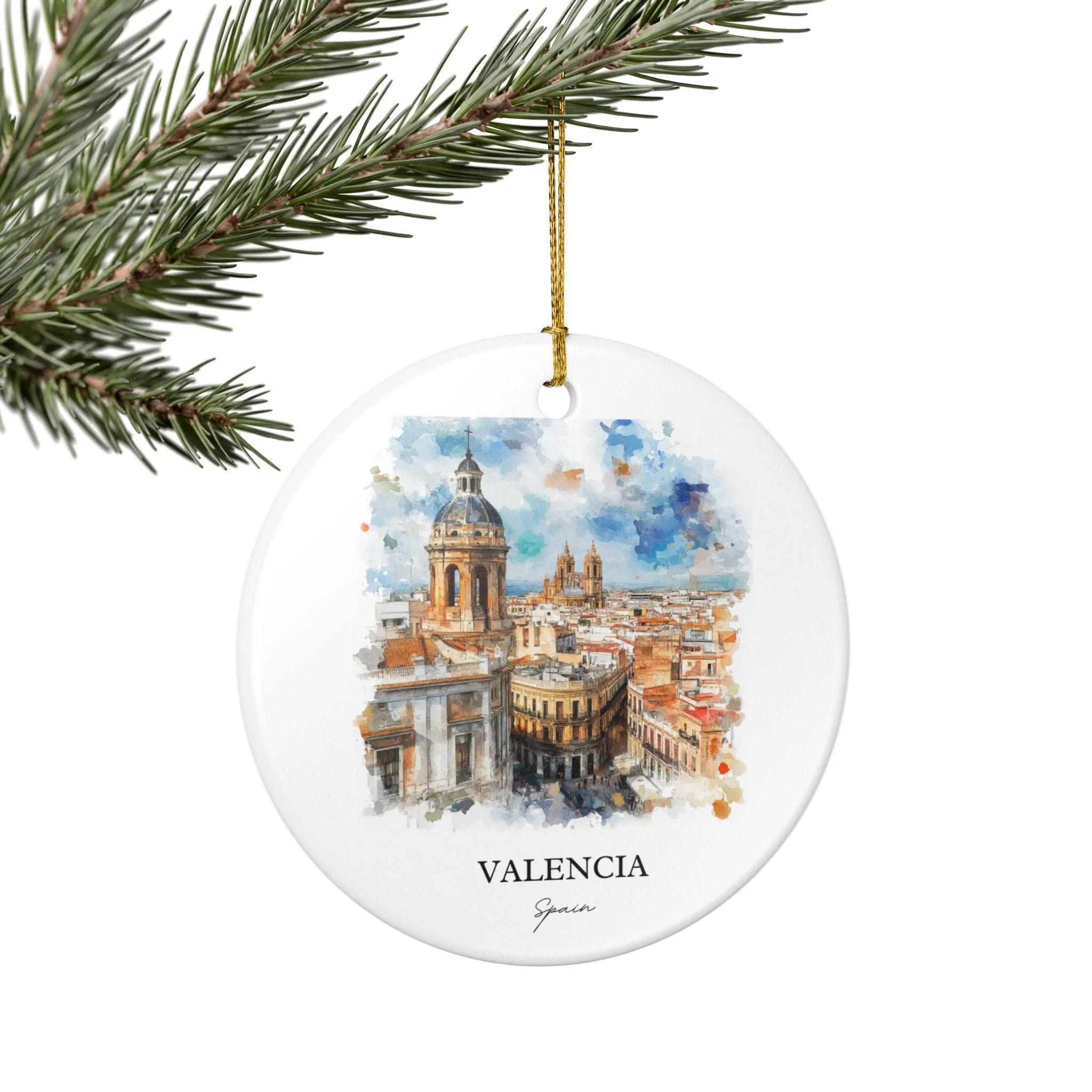 Valencia Spain Ornament: Unique Valencia Spain Souvenir, Valencia Spain Decor, and Authentic Spain Gift - Image 5