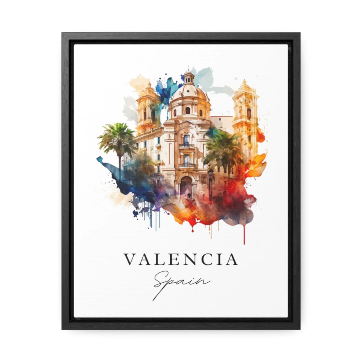 Valencia, Spain – Watercolor Art Print - Image 6