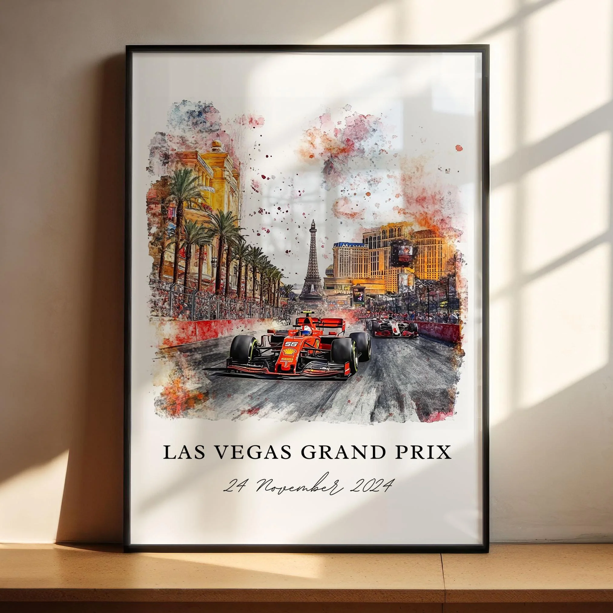 Las Vegas, USA – Watercolor Art Print