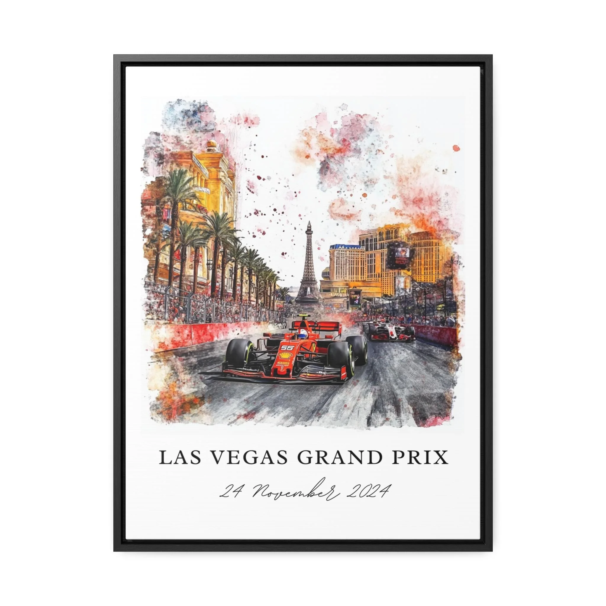 Las Vegas, USA – Watercolor Art Print - Image 6