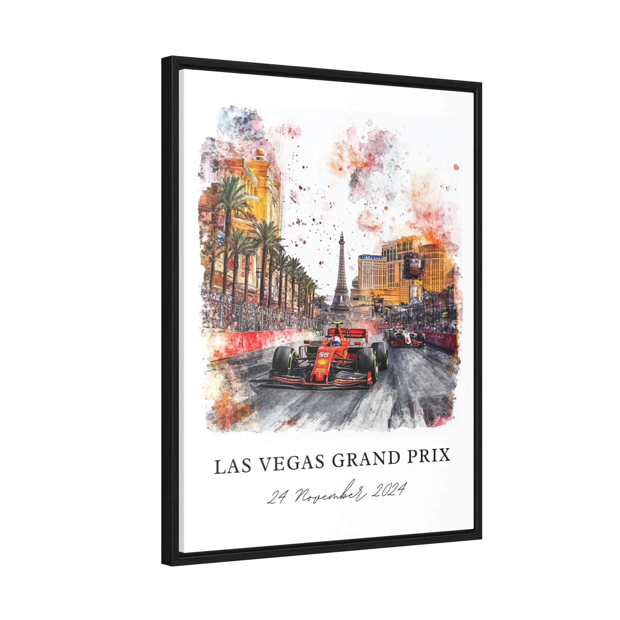 Las Vegas, USA – Watercolor Art Print - Image 7