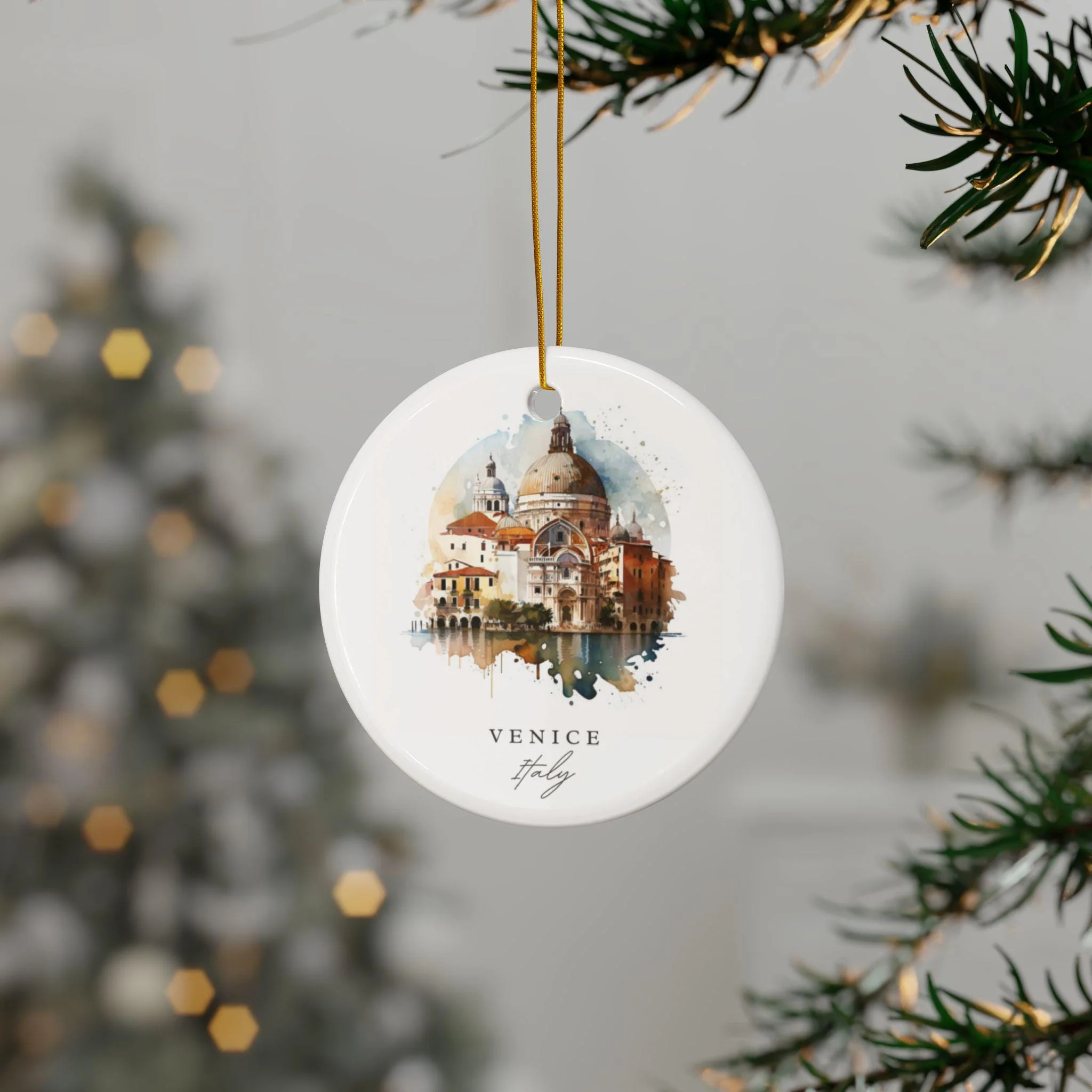 Venice Italy Ornament: Unique Venice IT Souvenir, Venice Italy Decor, and Authentic Venice Italy Christmas Gift - Image 3