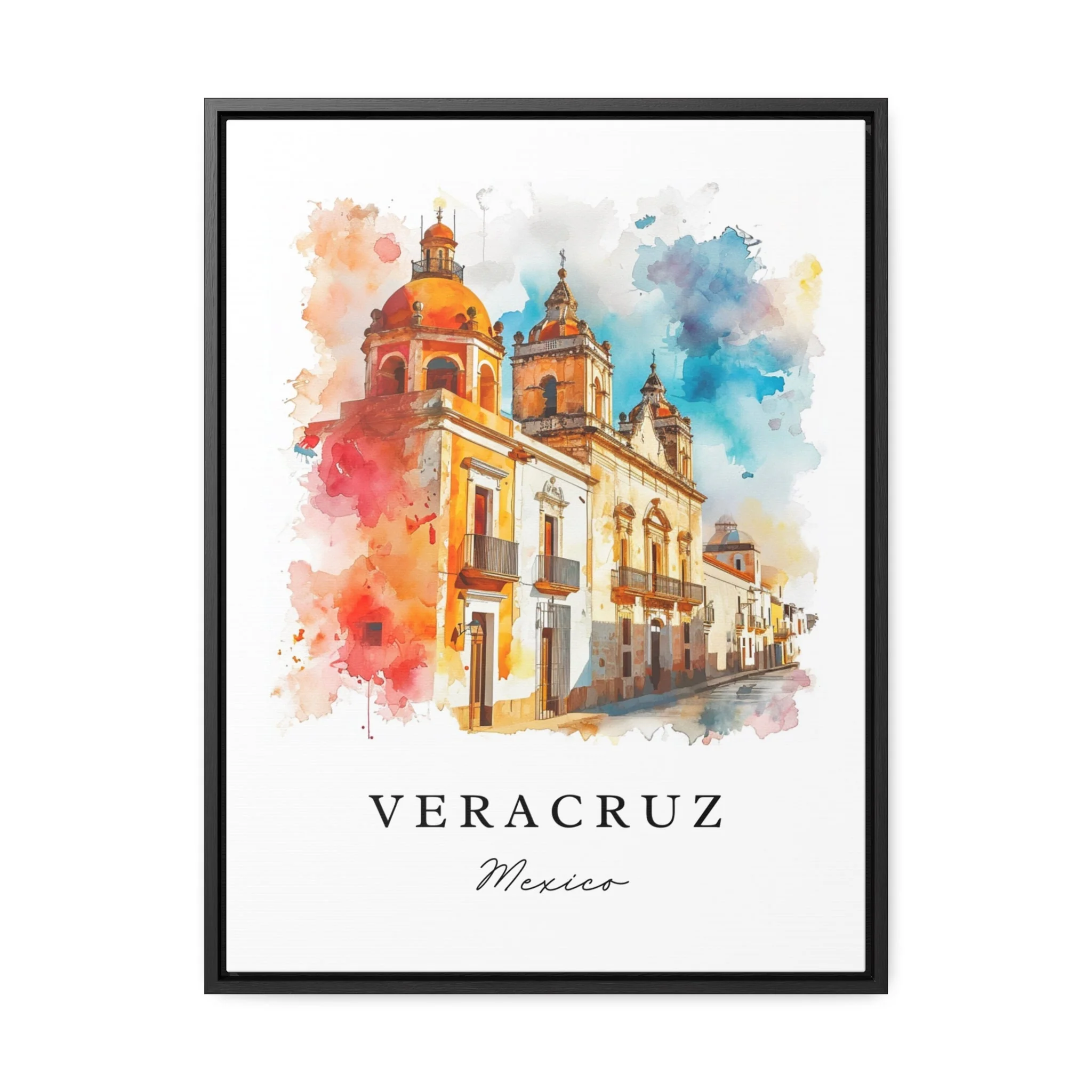 Veracruz, Mexico – Watercolor Art Print - Image 6