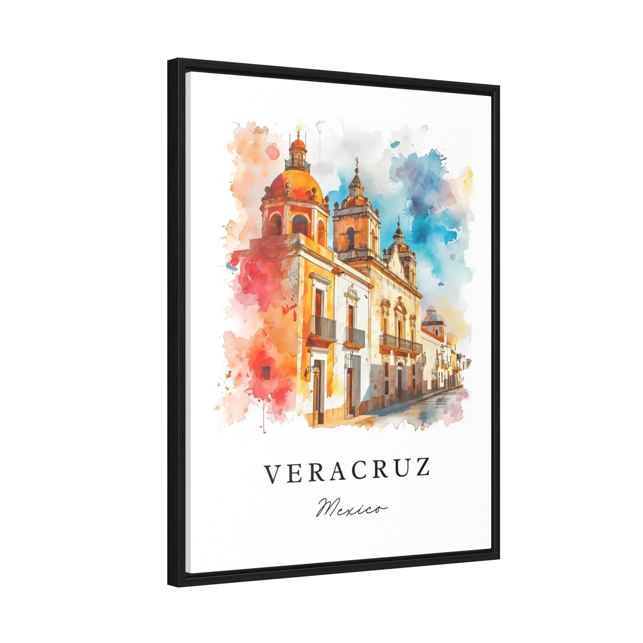 Veracruz, Mexico – Watercolor Art Print - Image 7