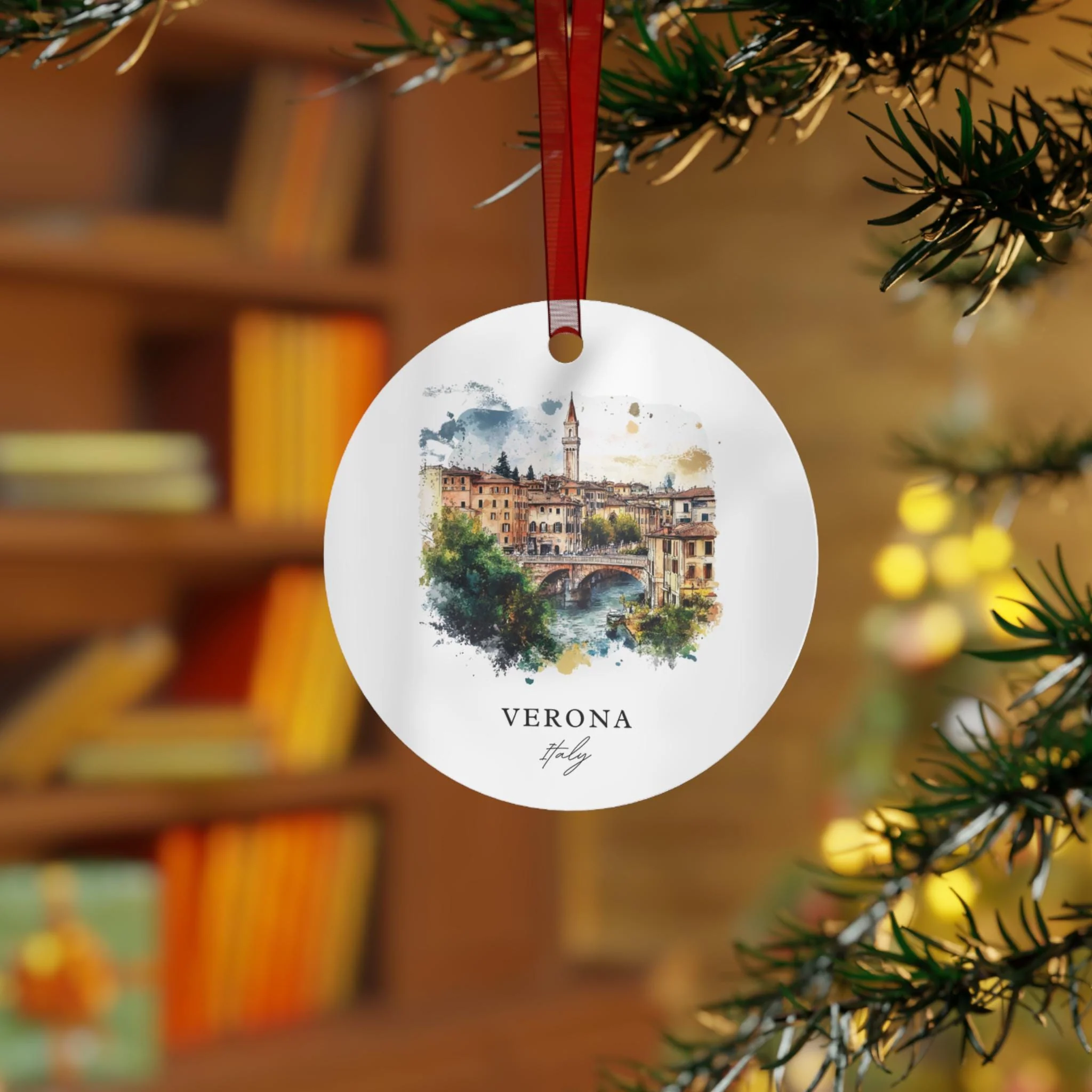 Verona Italy Ornament: Unique Verona Souvenir, Verona IT Xmas Decor, and Authentic Verona Italia Gift - Image 4