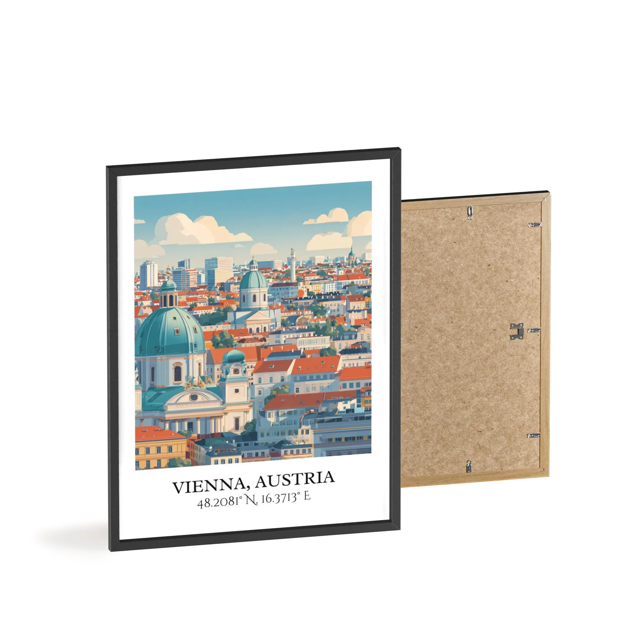 Vienna, Austria – Watercolor Art Print - Image 8