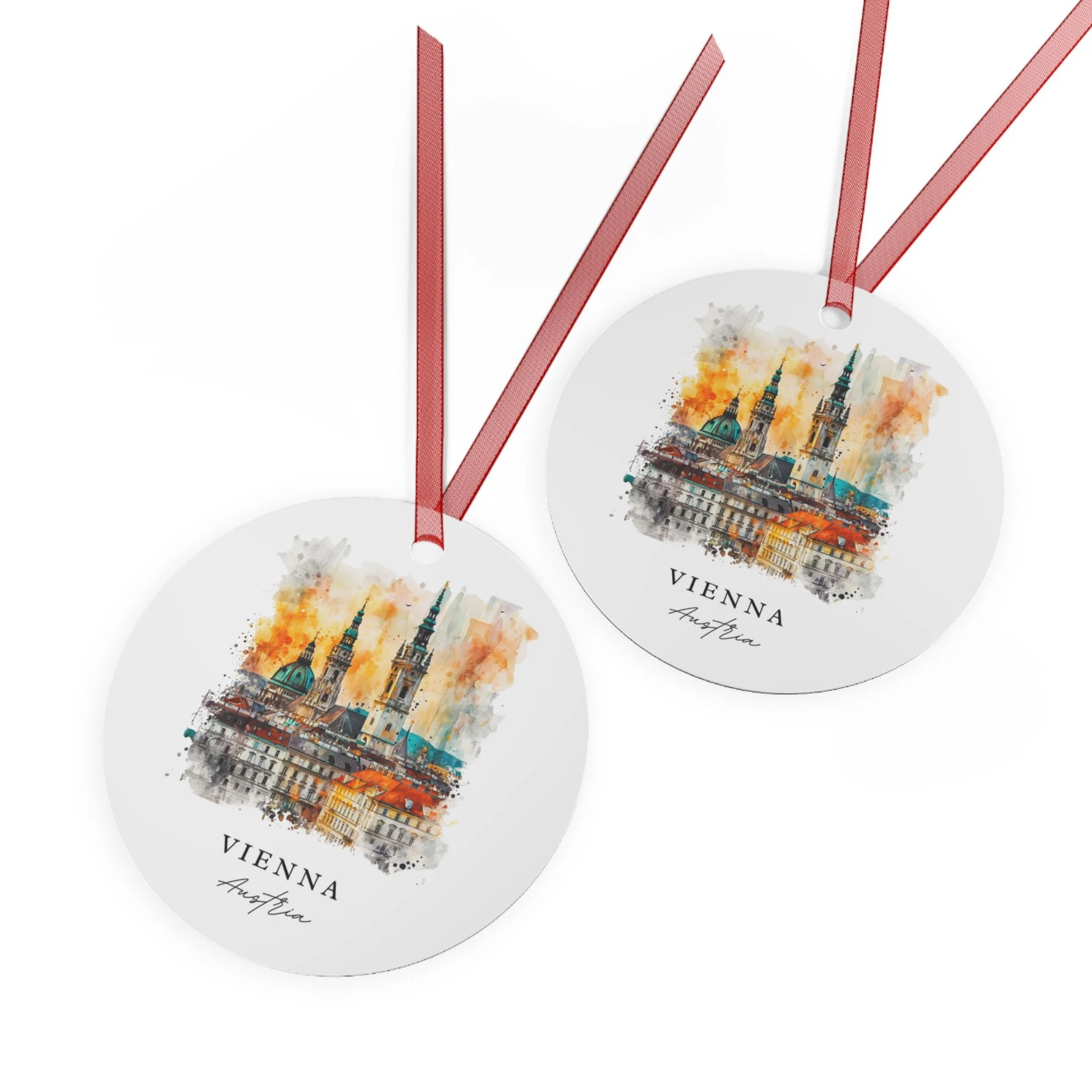 Vienna Austria Ornament: Unique Vienna Souvenir, Vienna Xmas Decor, and Authentic Vienna Austria Gift - Image 3