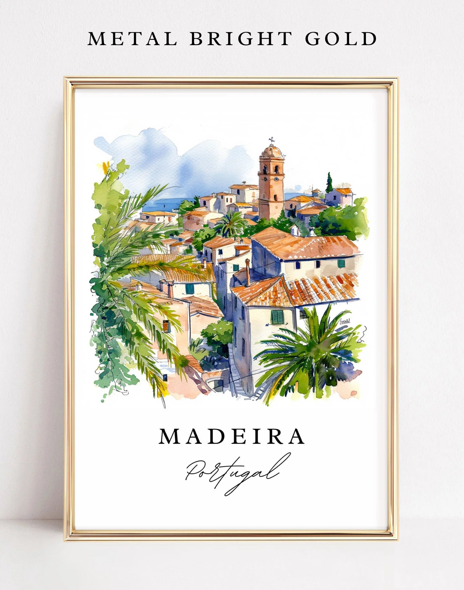 Vienna, Austria – Watercolor Art Print - Image 5
