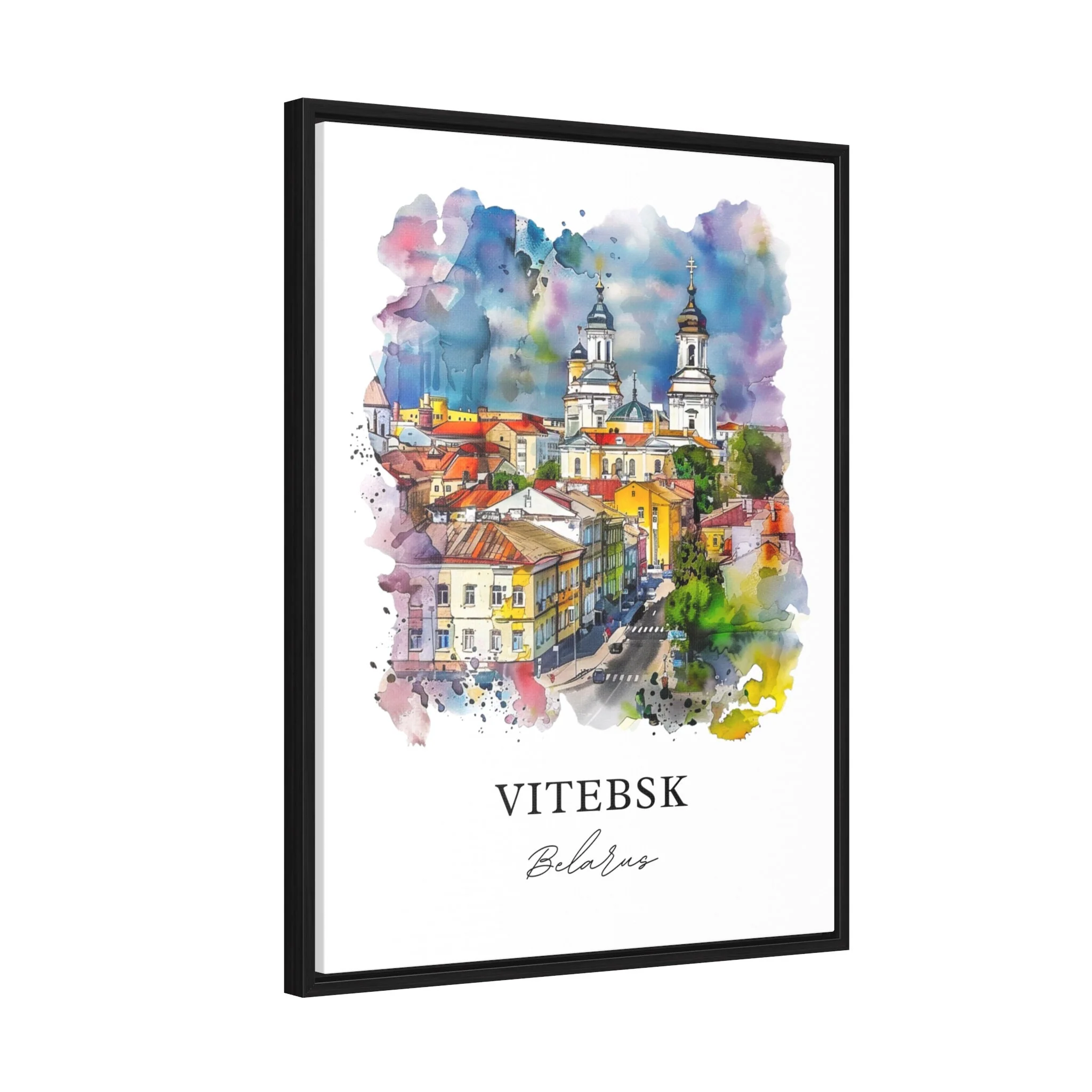 Vitebsk, Belarus – Watercolor Art Print - Image 6