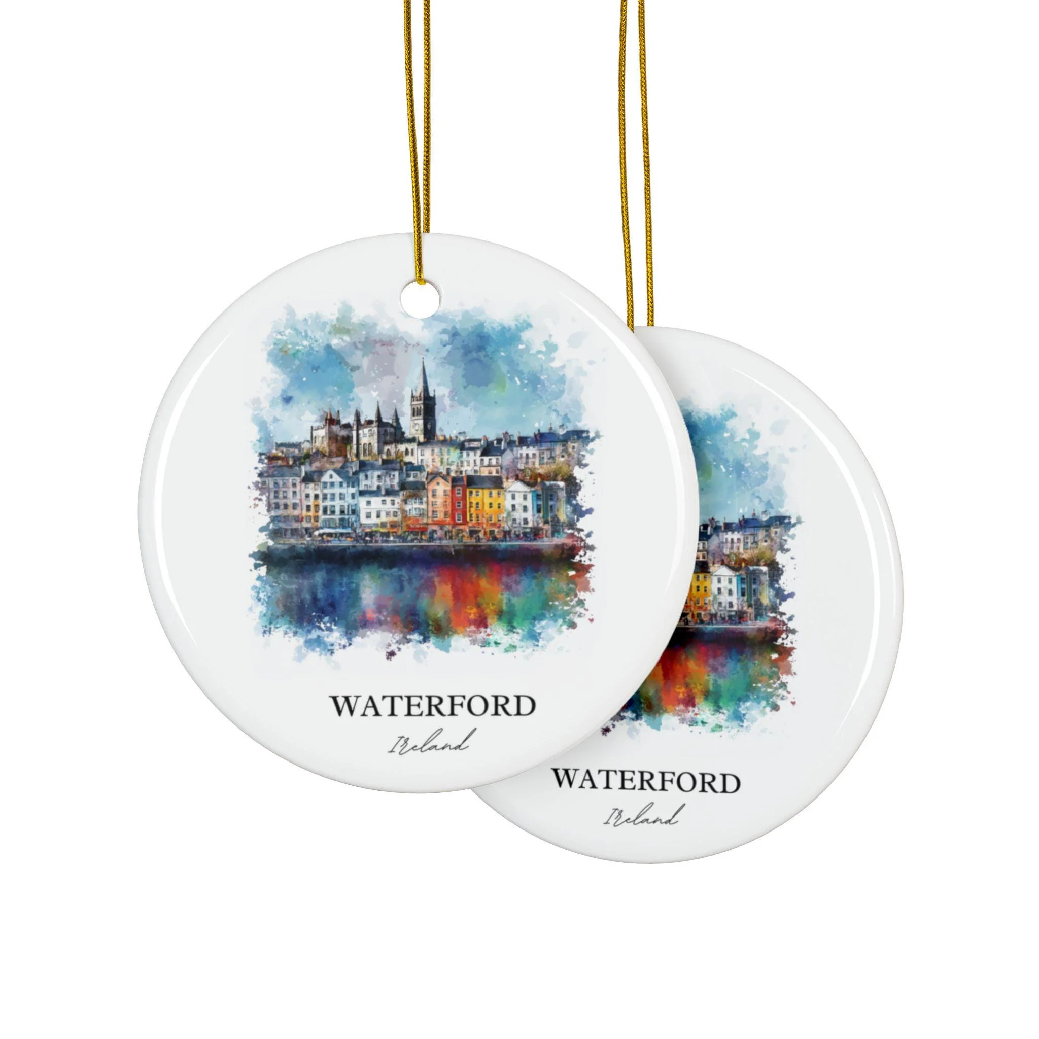 Waterford Ireland Ornament: Unique Waterford Souvenir, Waterford Xmas Decor, and Authentic Ireland Gift - Image 2