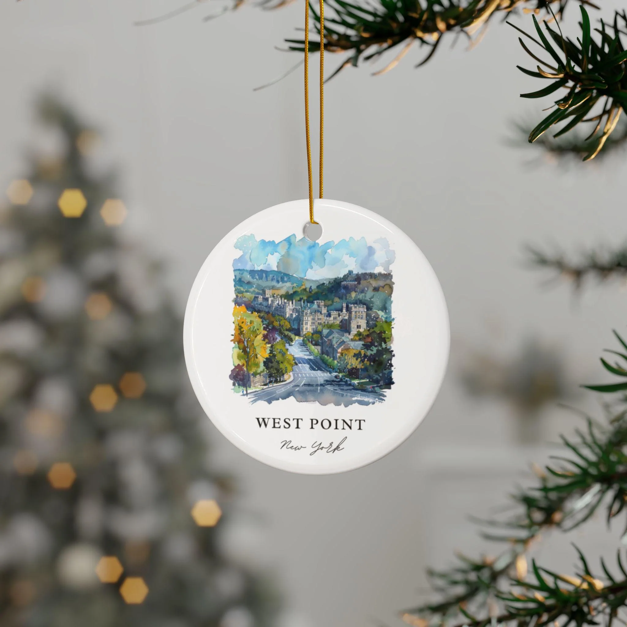 West Point NY Ornament: West Point Souvenir, West Point New York Decor, and Authentic West Point Christmas Gift - Image 2