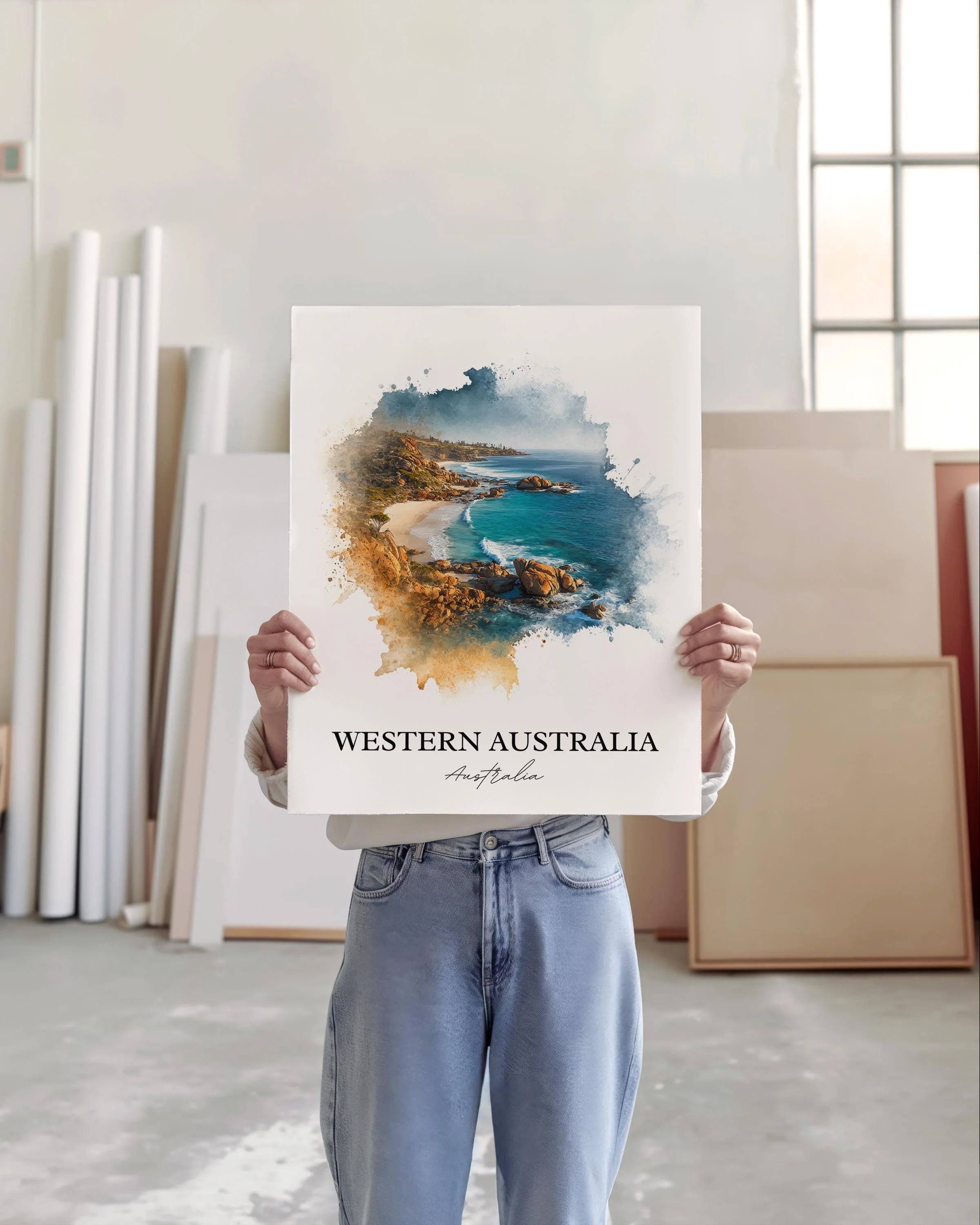 Western Australia, Australia – Watercolor Art Print - Image 5