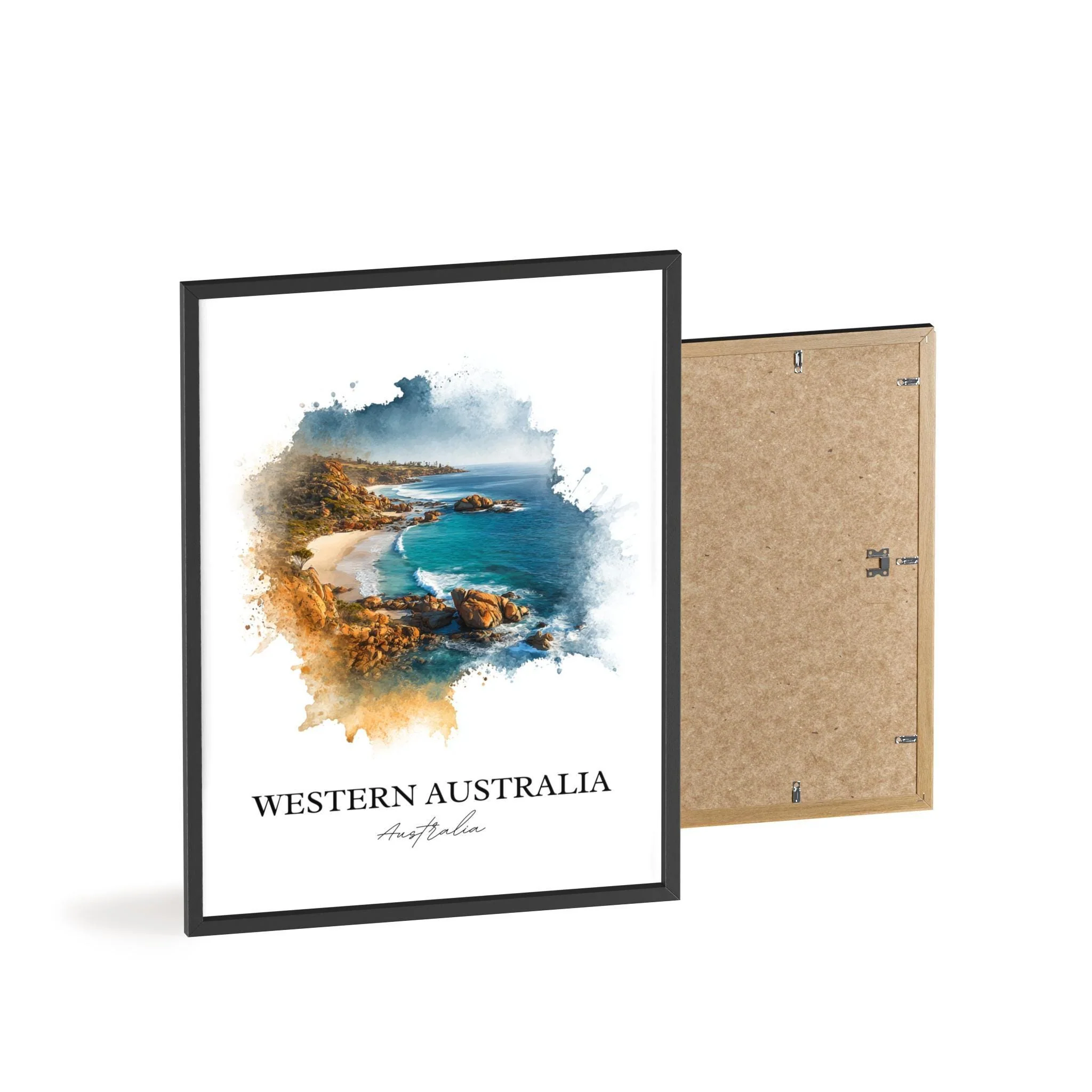 Western Australia, Australia – Watercolor Art Print - Image 8