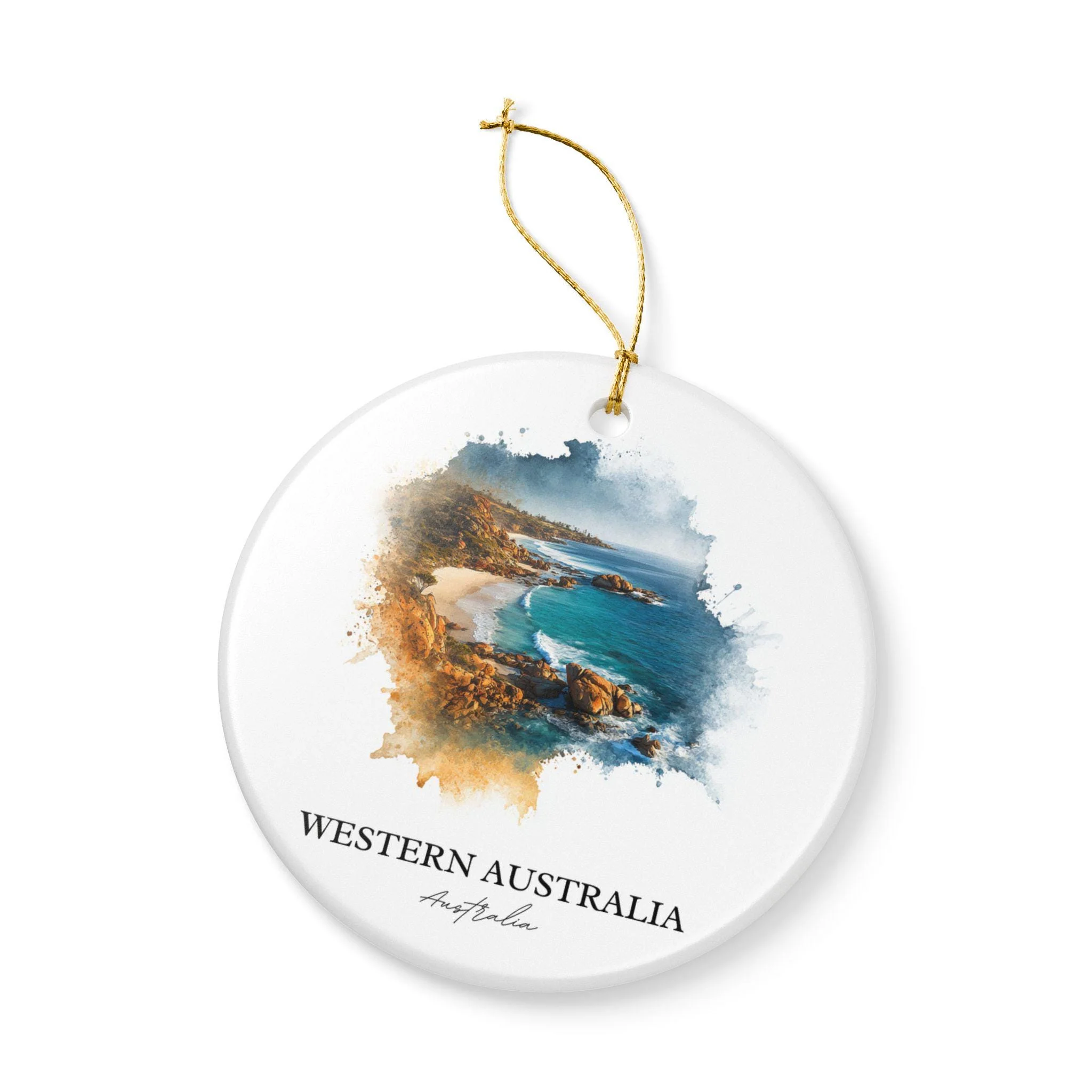 Western Australia Ornament: Unique Australia Souvenir, Australia Xmas Decor, and Authentic Western Australia Gift - Image 3