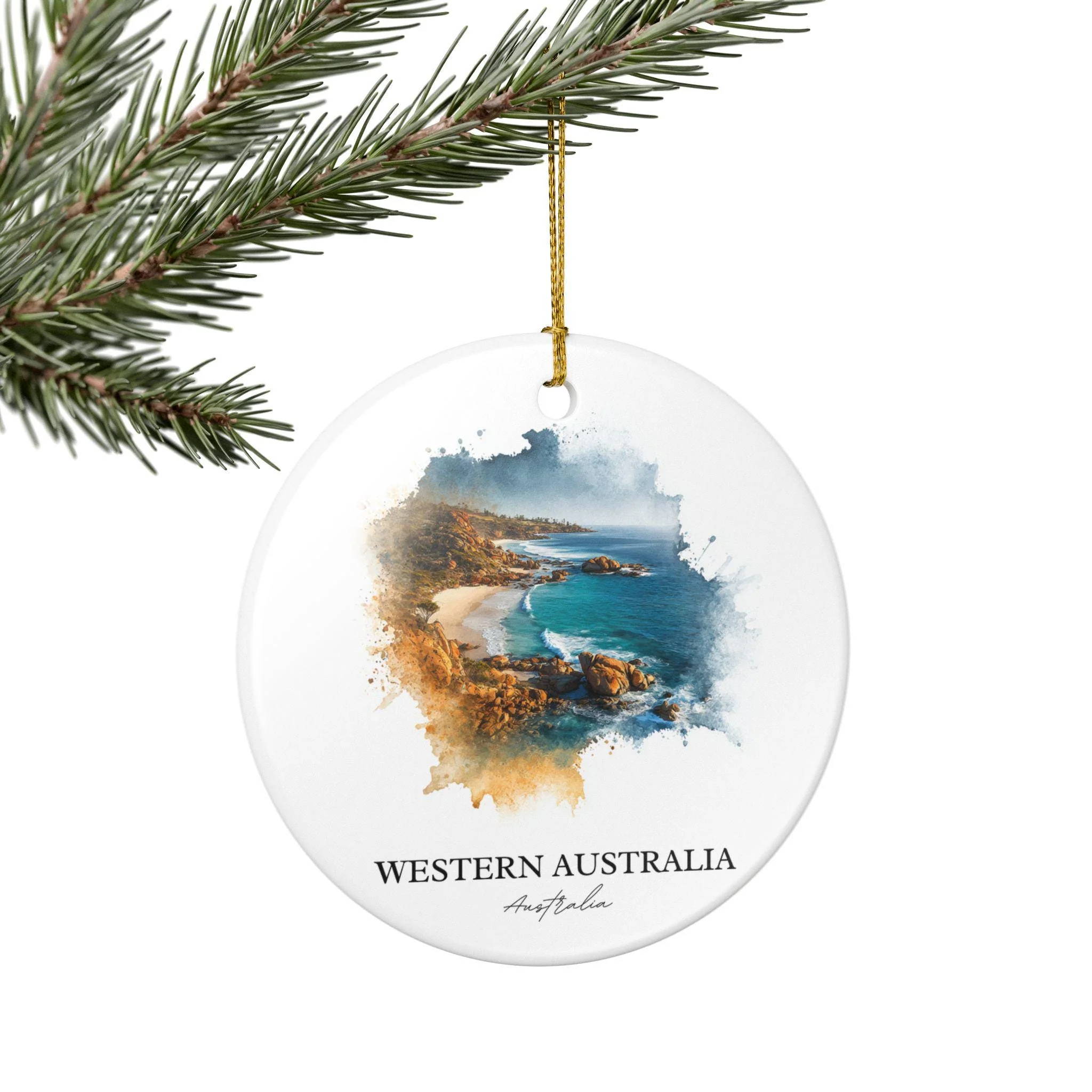 Western Australia Ornament: Unique Australia Souvenir, Australia Xmas Decor, and Authentic Western Australia Gift - Image 5