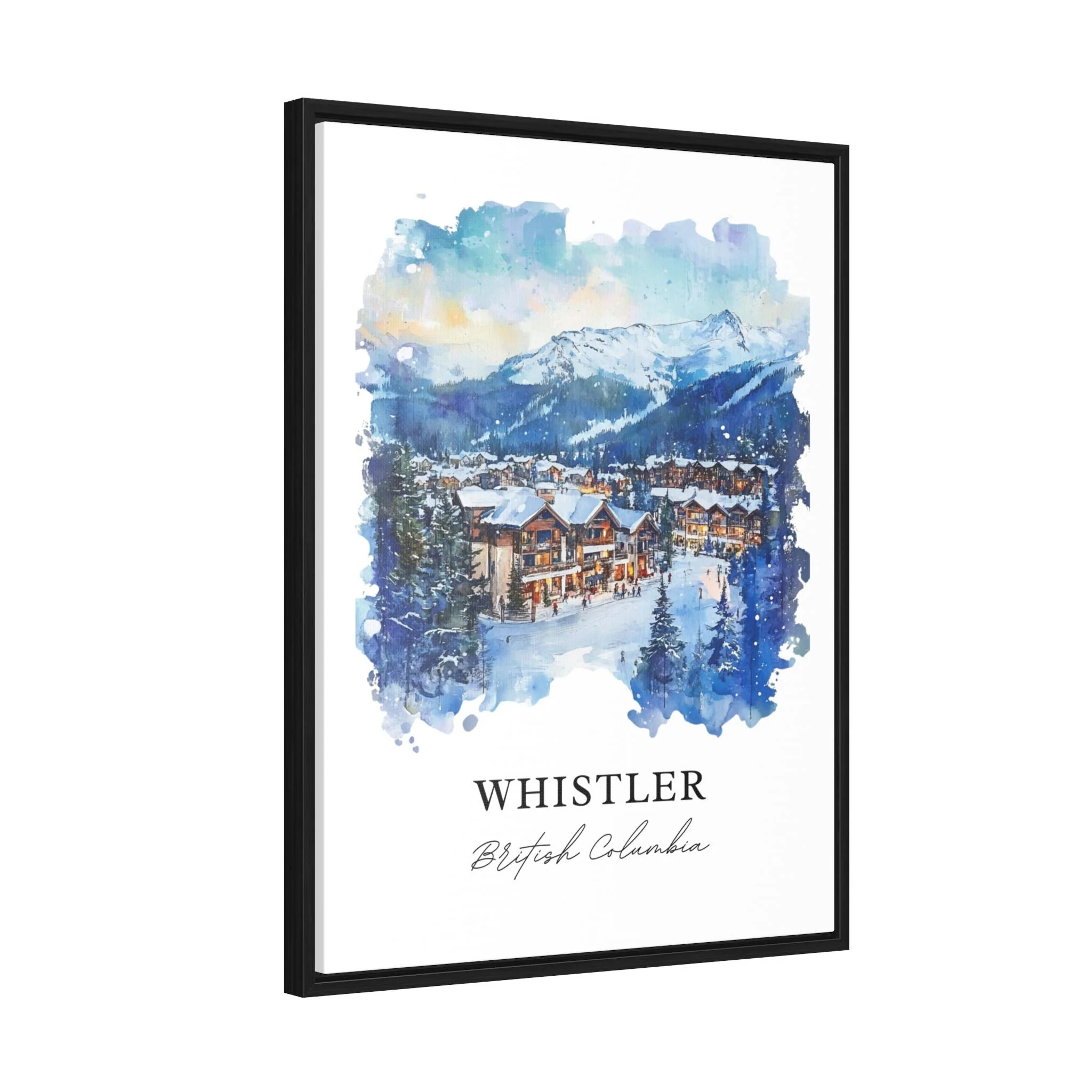 Whistler, Canada – Watercolor Art Print - Image 7