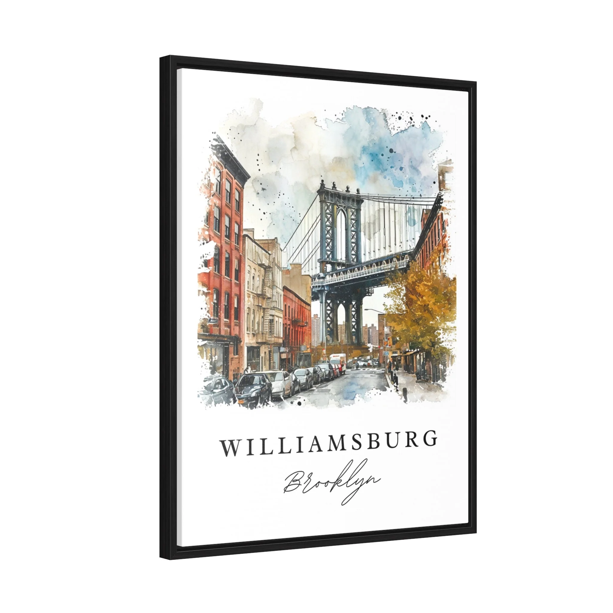 Williamsburg, USA – Watercolor Art Print - Image 7