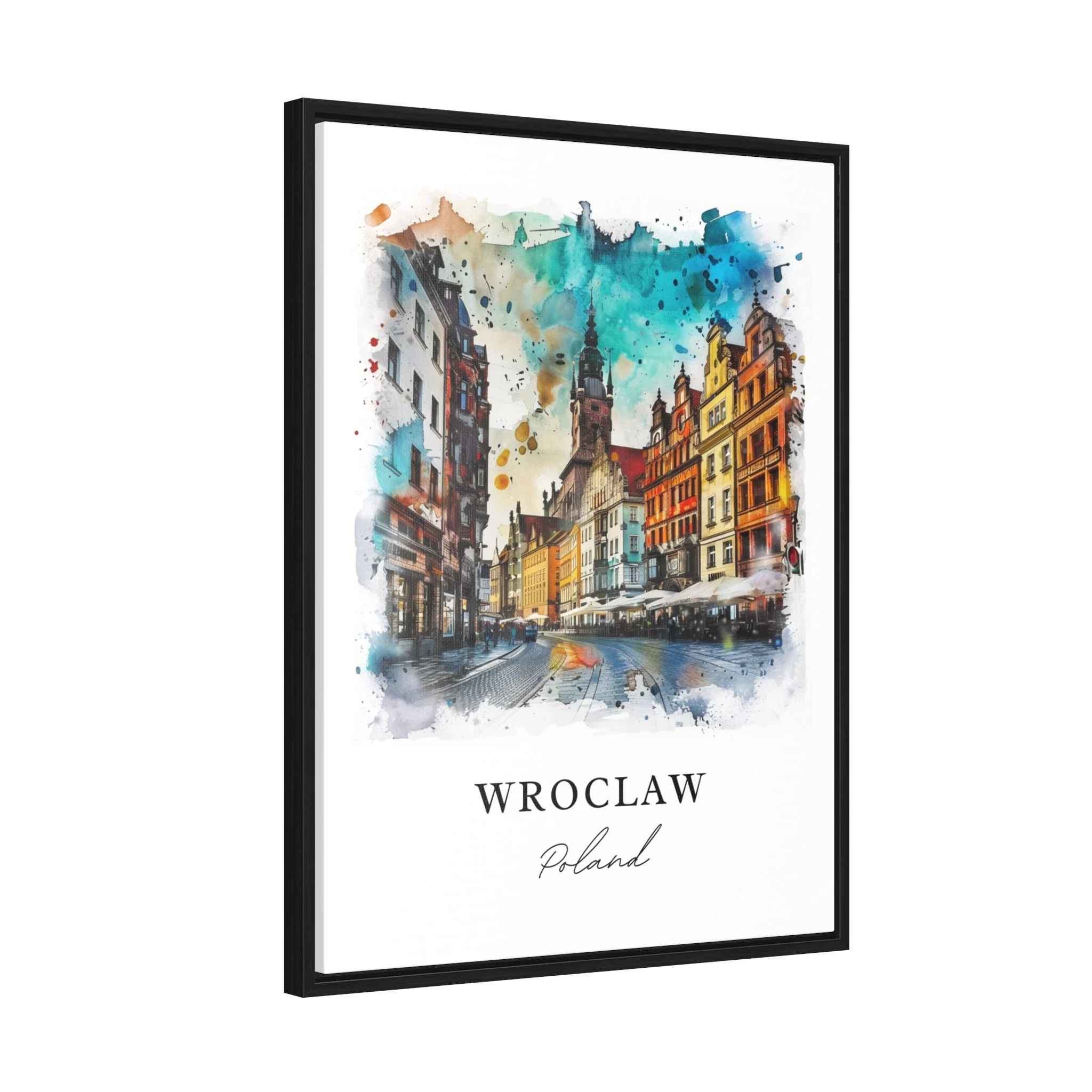 Wroclaw, Poland – Watercolor Art Print - Image 6