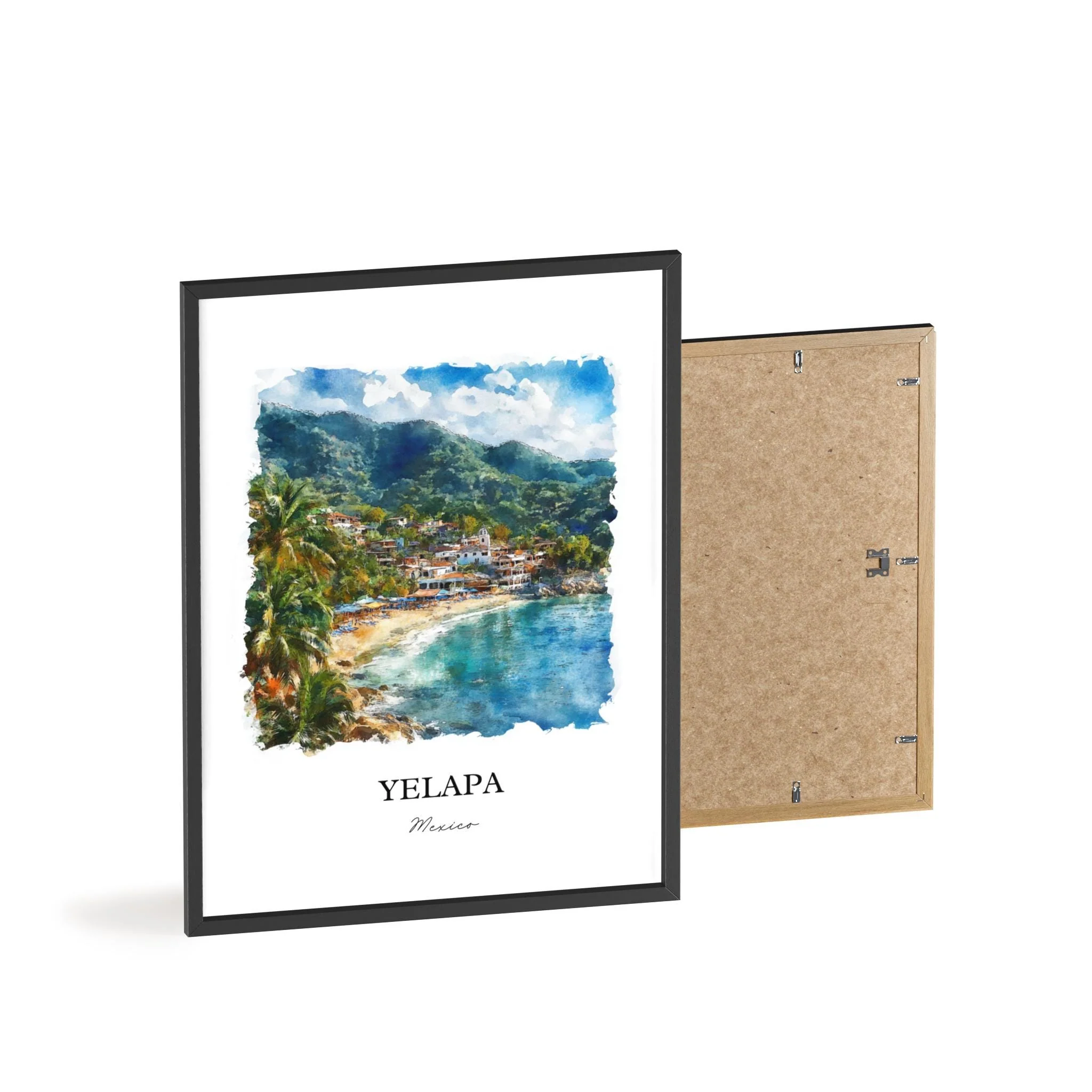 Yelapa, Mexico – Watercolor Art Print - Image 7