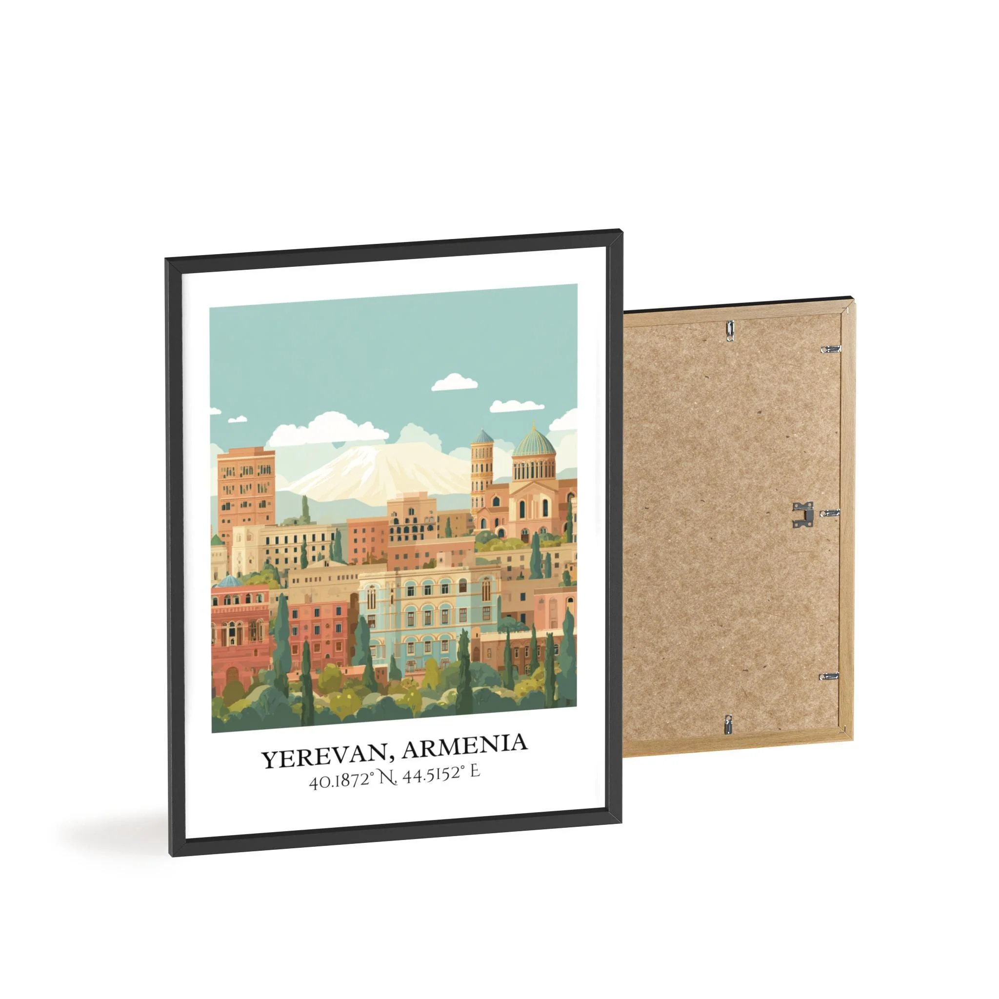 Yerevan, Armenia – Watercolor Art Print - Image 8