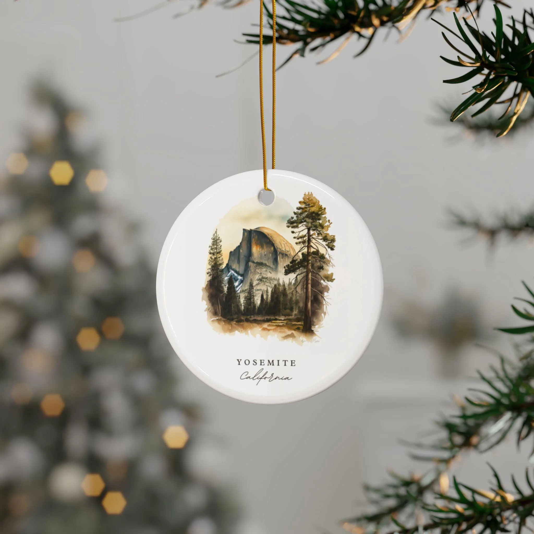 Yosemite Ornament: Unique Yosemite Souvenir, Yosemite National Park Decor, and Authentic Yosemite Gift - Image 3