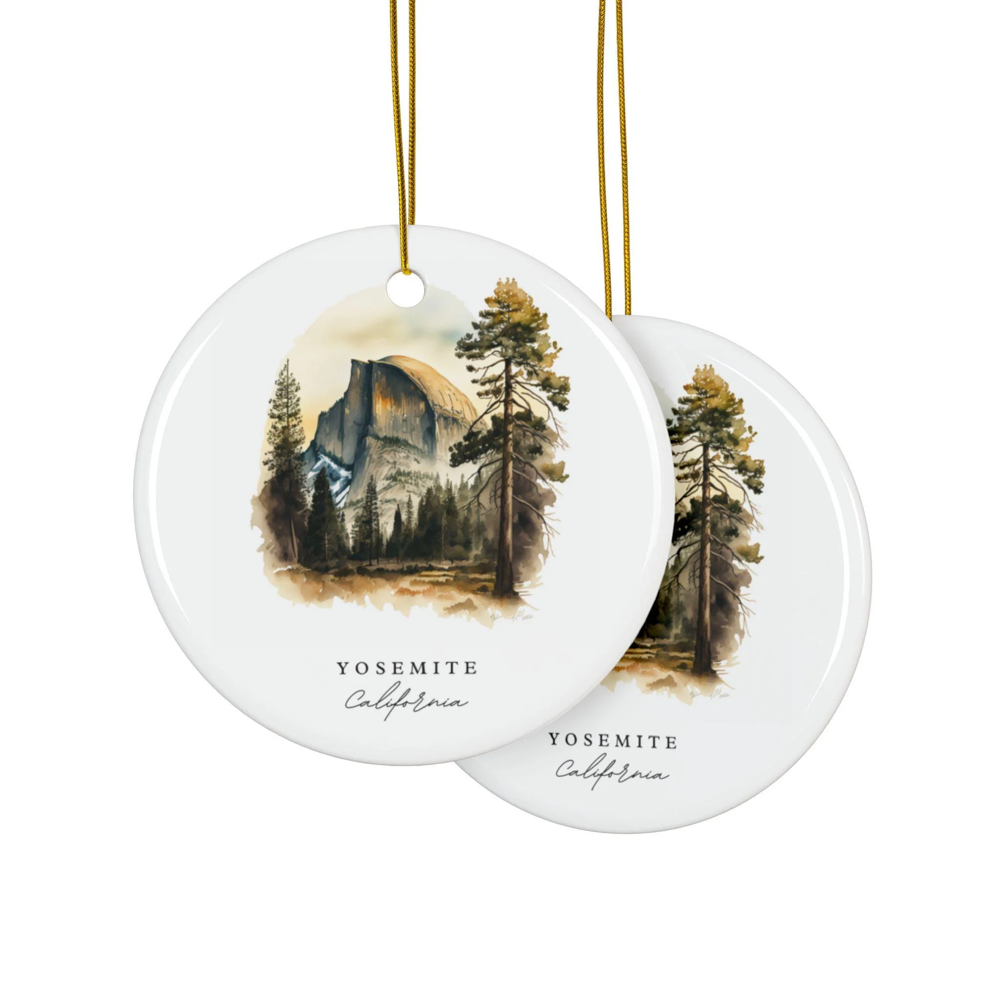 Yosemite Ornament: Unique Yosemite Souvenir, Yosemite National Park Decor, and Authentic Yosemite Gift - Image 2
